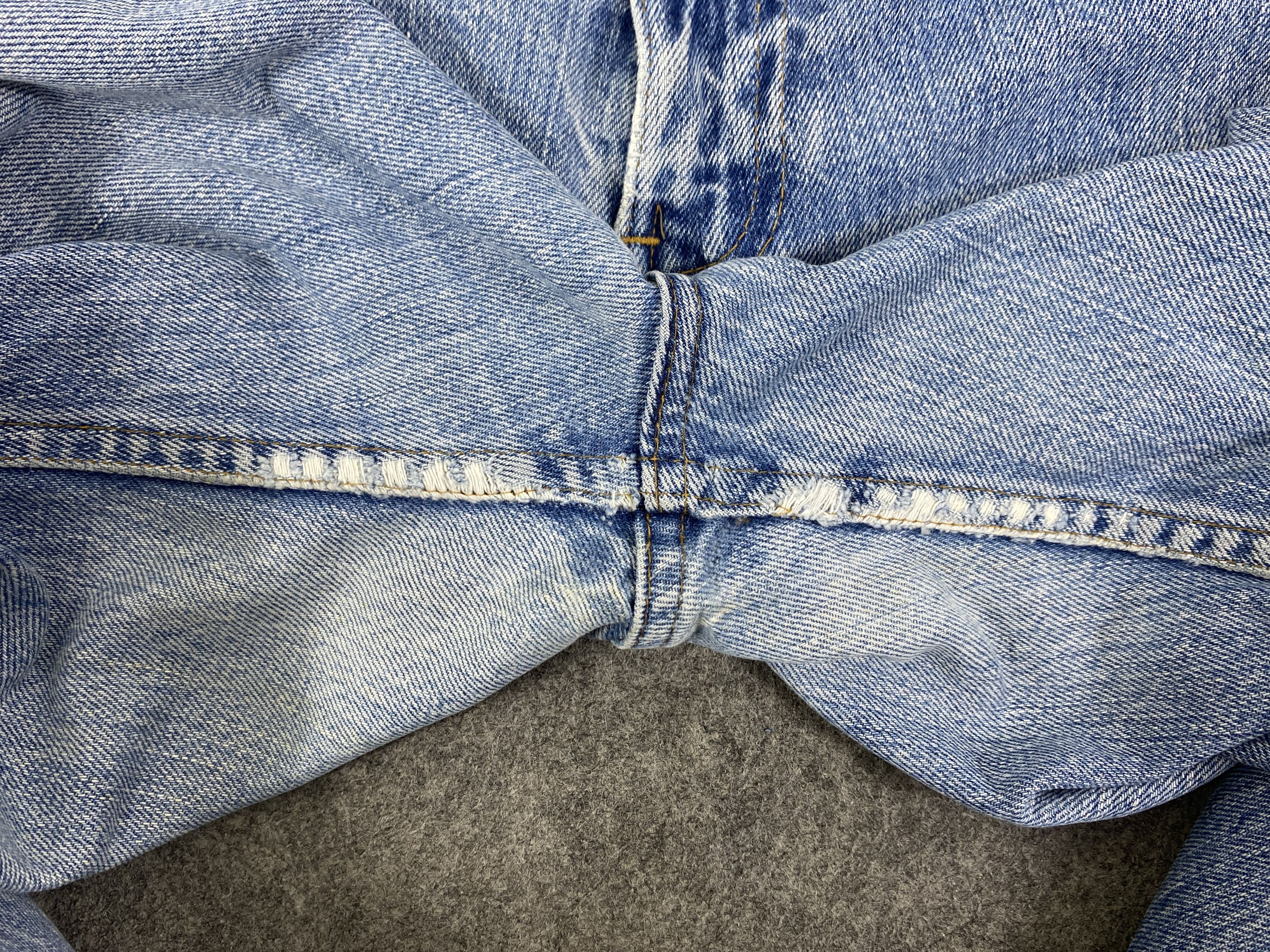 If Six Was Nine Vintage Levi's Orange Tab Light Blue Flare 33x30.5-JN3377 Size US 33 - 11 Thumbnail