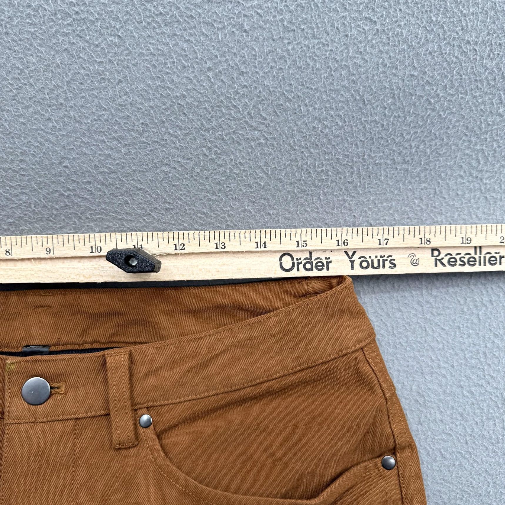 Lululemon Lululemon Pants Mens 32 Brown 5 Pocket Straight Leg Stretch Chino Casual Pants Mens 32 Brown Casual Workwear City Size US 32 / EU 48 - 4 Thumbnail