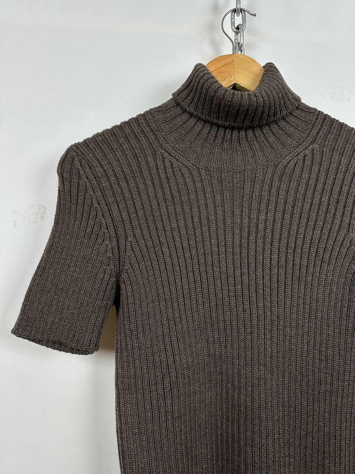 Prada Vintage Prada Sport Wool Knit Short Sleeve Sweater Size M / US 6-8 / IT 42-44 - 5 Thumbnail