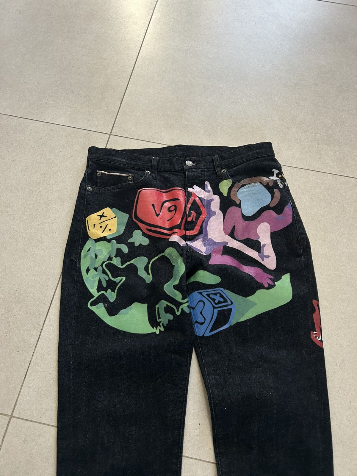 Ksubi Ksubi x Hidji Workd x Dntwatch TV Selvedge Size US 31 - 5 Thumbnail