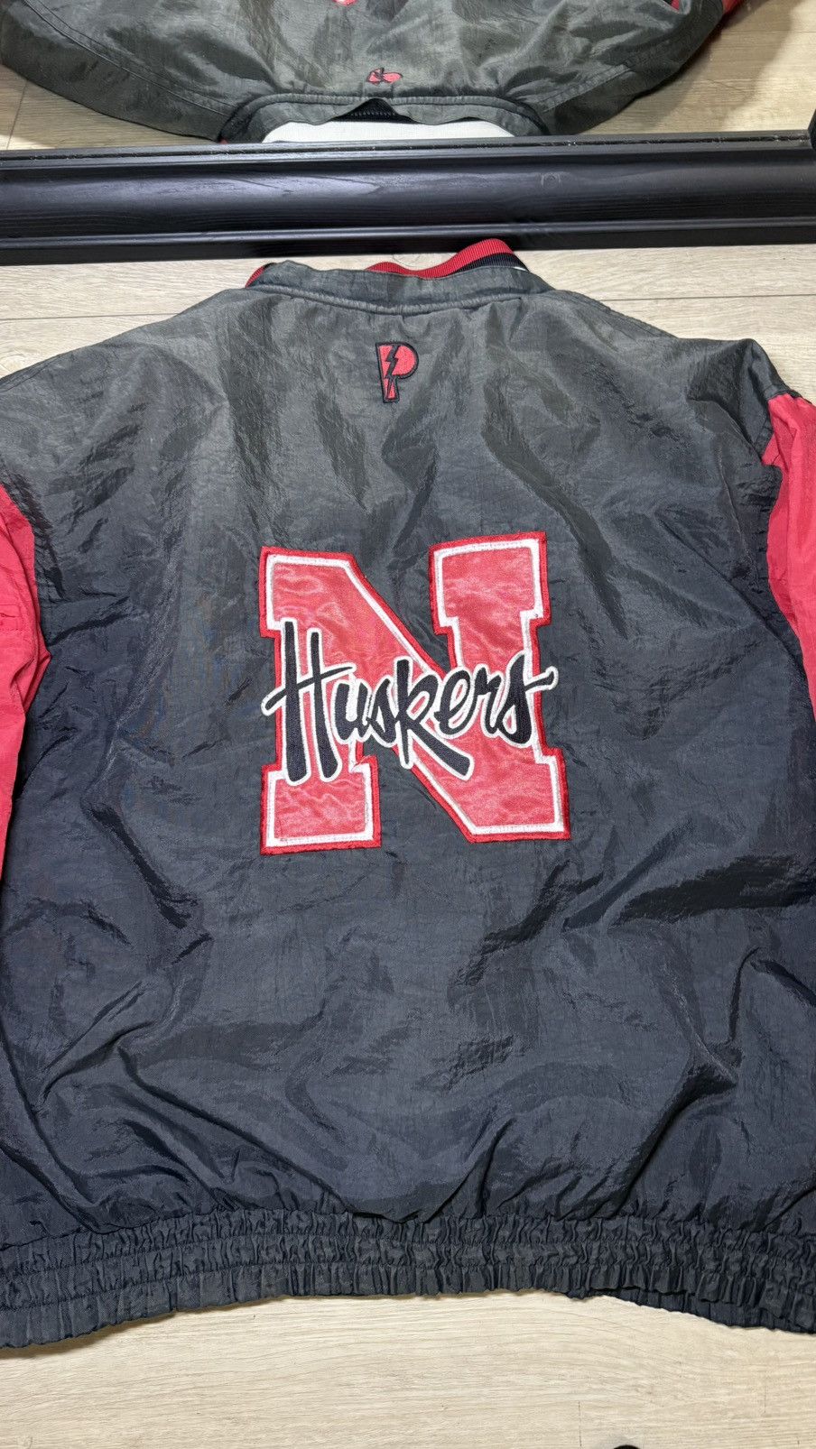 Pro Player Vintage / Y2K Pro Player Reversible Huskers Windbreaker Size US XL / EU 56 / 4 - 2 Thumbnail