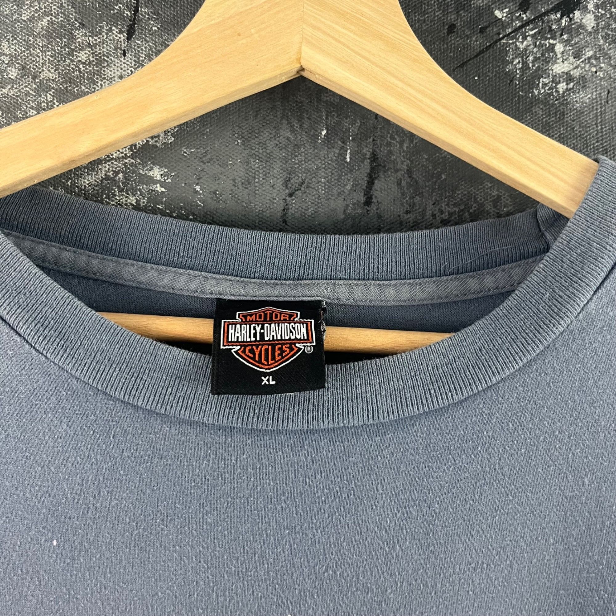 Harley Davidson × Vintage Vintage Y2K Harley Davidson shirt Size US XL / EU 56 / 4 - 5 Thumbnail