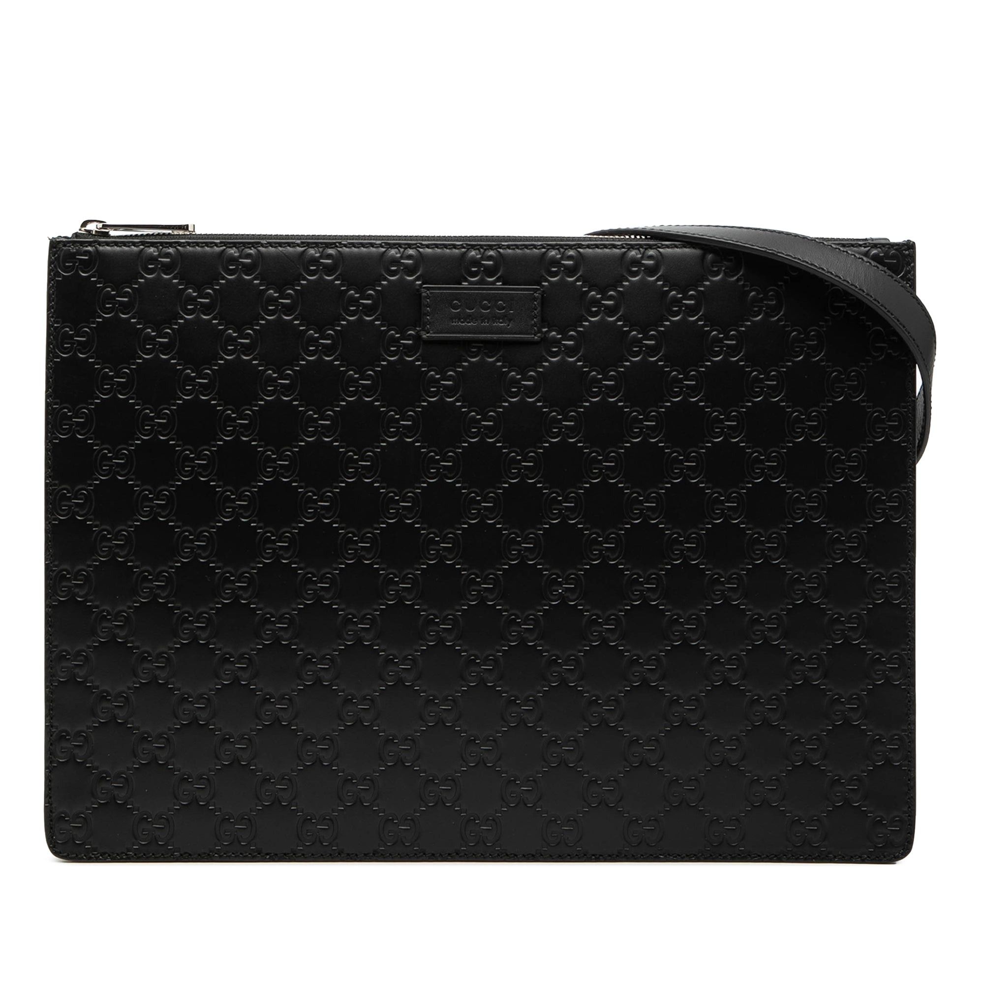 Gucci Guccissima Zip Messenger Bag Size ONE SIZE - 1 Thumbnail
