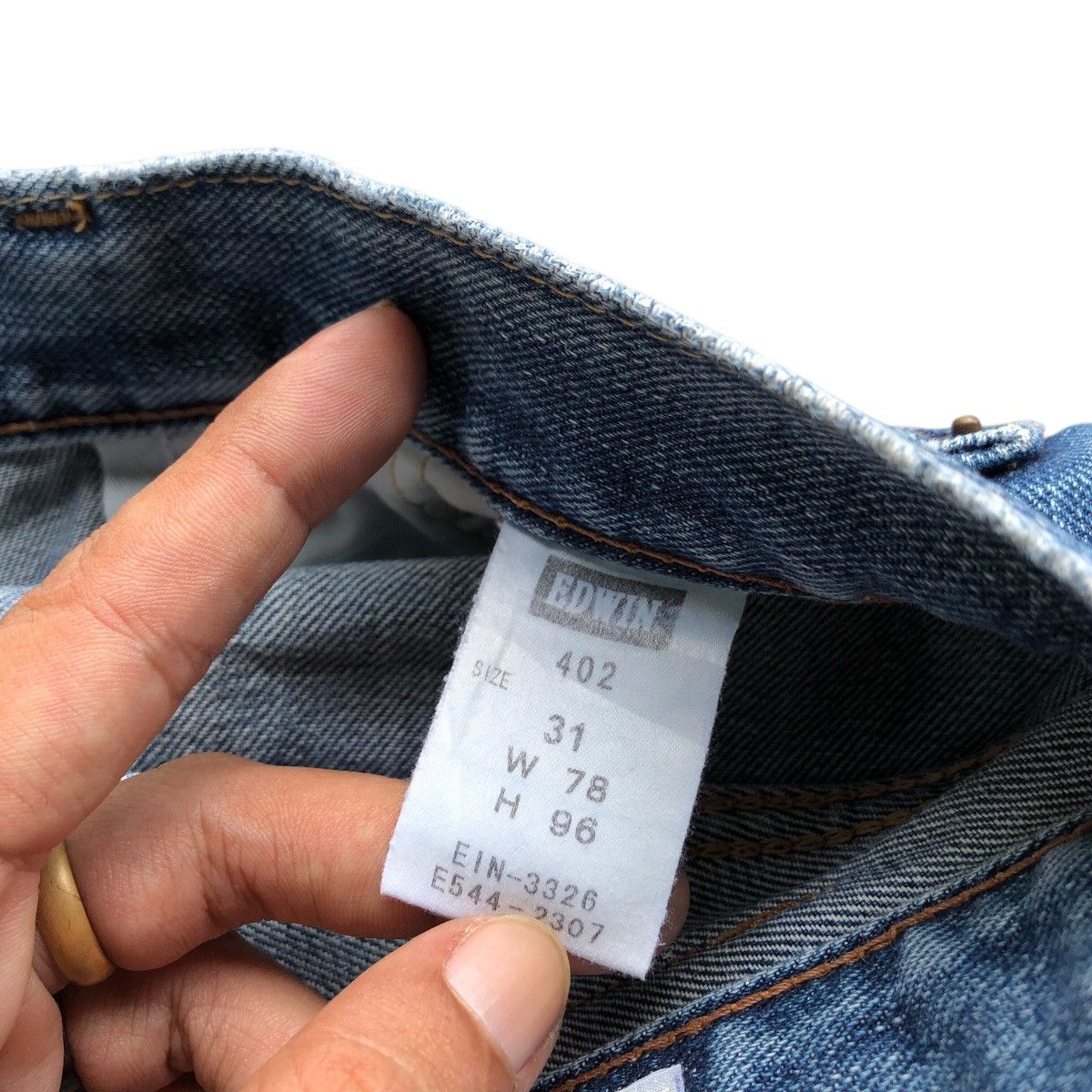 Tornado Mart Japanese EDWIN denim jeans Size US 31 - 8 Thumbnail