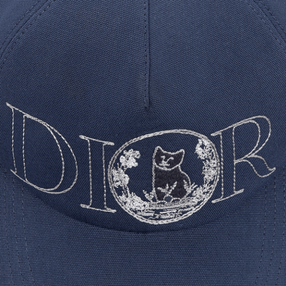 Dior o1w1db11025 583C93 Size : OS / Hat / Cap in Navy Blue Size ONE SIZE - 3 Thumbnail