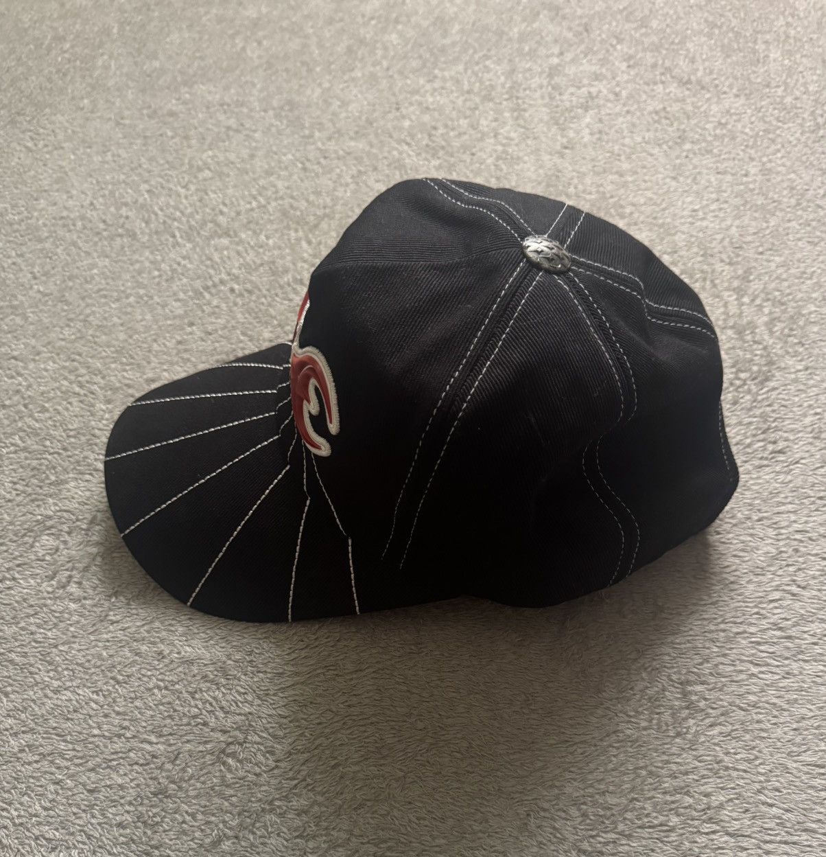 Thug Club Thug Club Black, White TC Rise Cap Size ONE SIZE - 3 Thumbnail