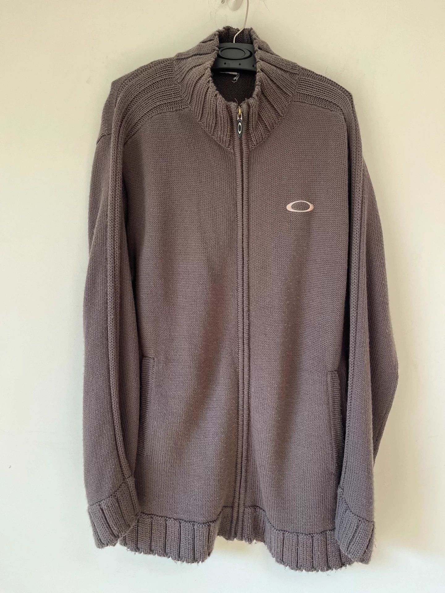 Oakley Oakley Vintage 00ss Knit Jacket XL Size XL / US 12-14 / IT 48-50 - 3 Thumbnail