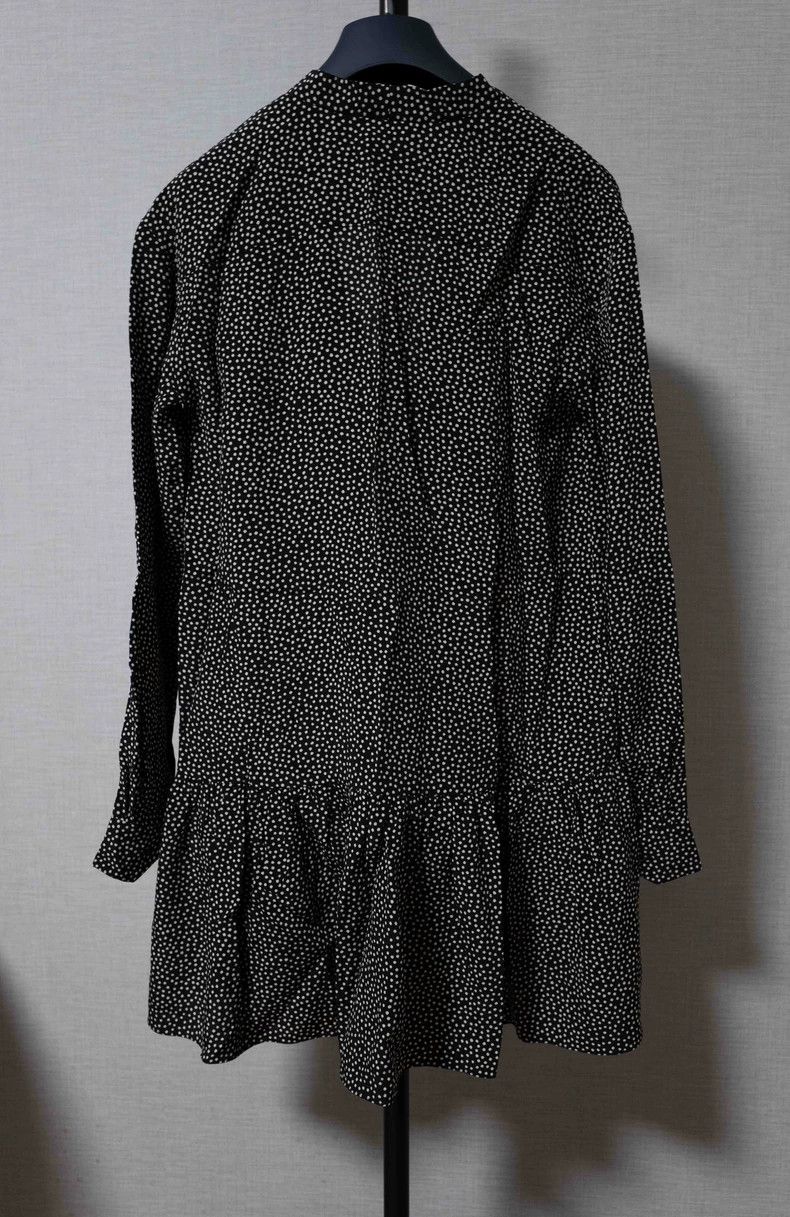 Saint Laurent Paris Saint Laurent Paris size 34 Black polka-dot bow tie dress Size XS / US 0-2 / IT 36-38 - 3 Thumbnail