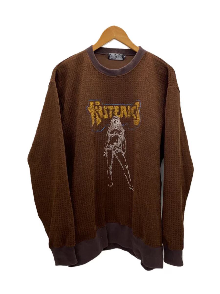 Hysteric Glamour Hysteric Glamour Polyester Sweatshirt Brown Size US XL / EU 56 / 4 - 1 Thumbnail