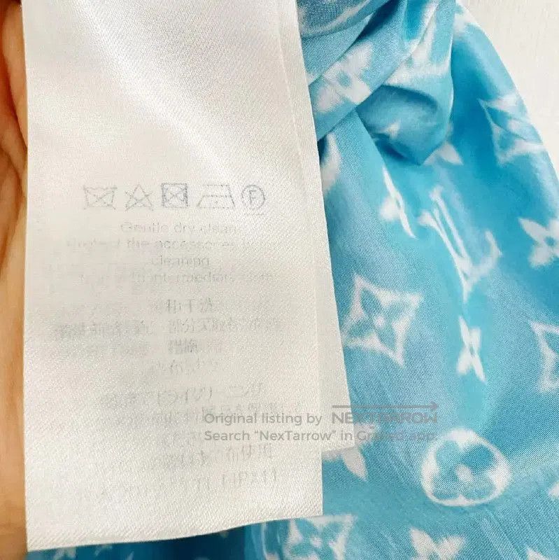 Louis Vuitton Louis Vuitton XS Blue Casual Pants . Size 22" - 4 Thumbnail