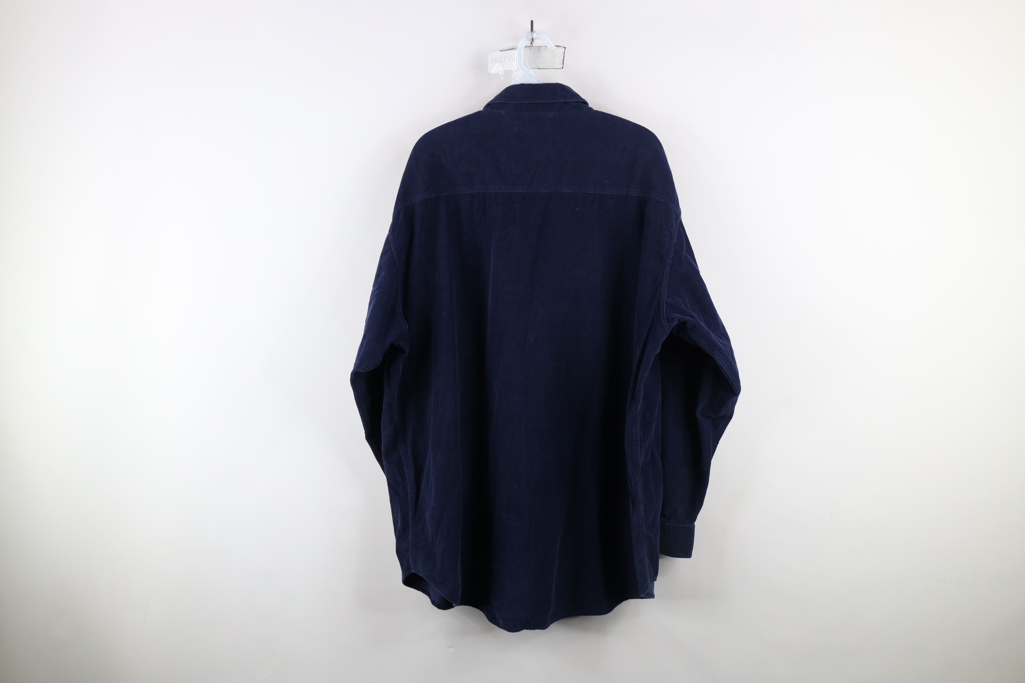 Vintage Vintage 90s Streetwear Pumpkin Corduroy Button Down Shirt Size US XL / EU 56 / 4 - 11 Thumbnail