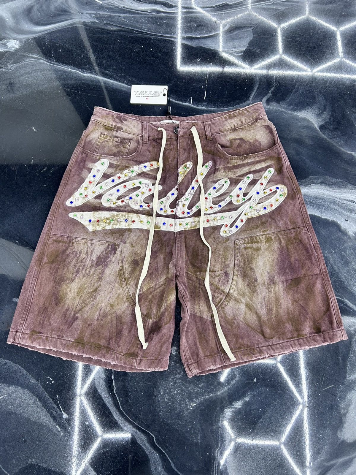 Vale Vale M&M Jean Shorts Brown Tan Size 30 Size US 30 / EU 46 - 1 Thumbnail