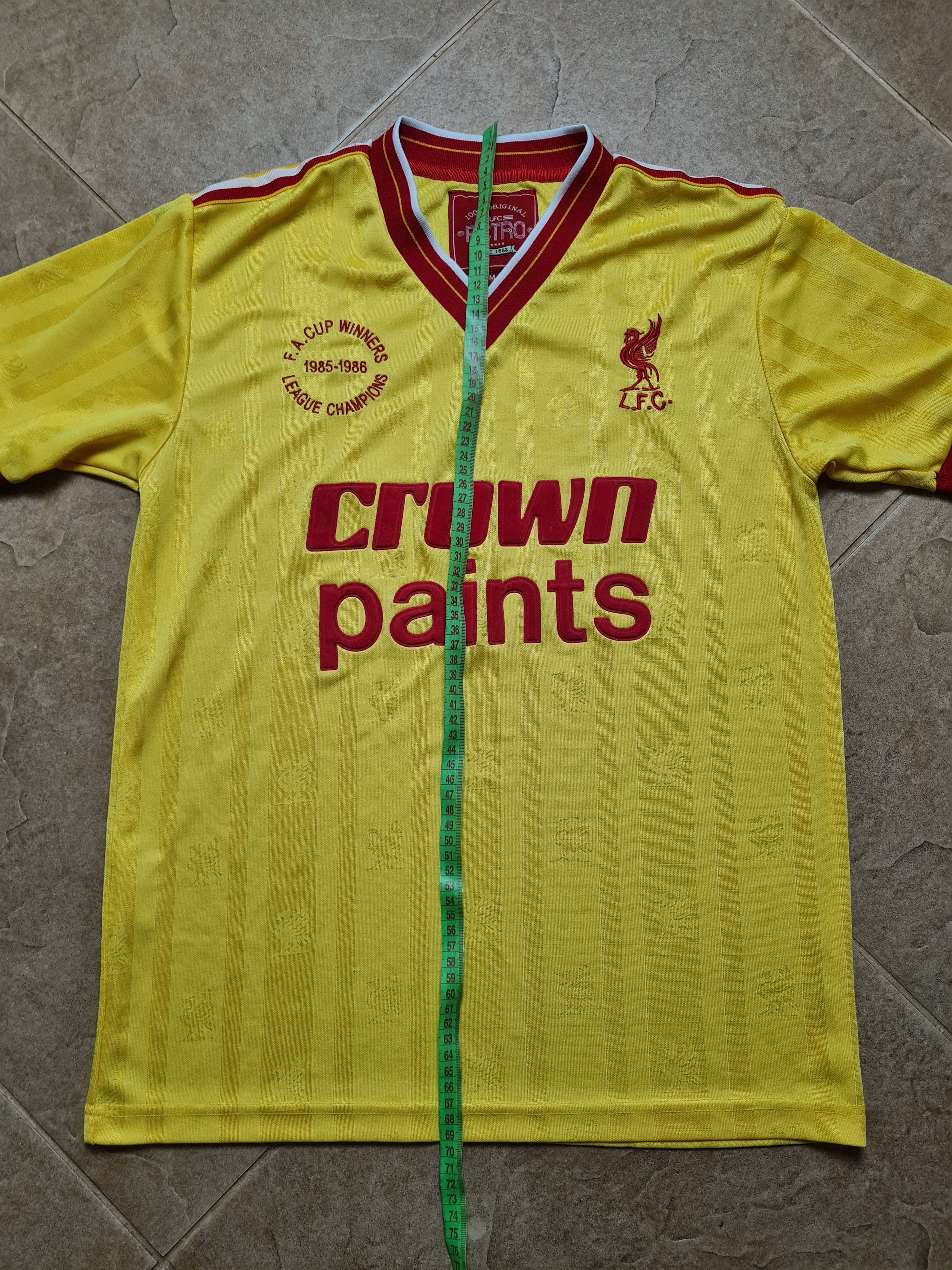 Other Archiv Jersey Liverpool F. A Cup Winner1985/1986 Retro Shirt Size US M / EU 48-50 / 2 - 4 Thumbnail