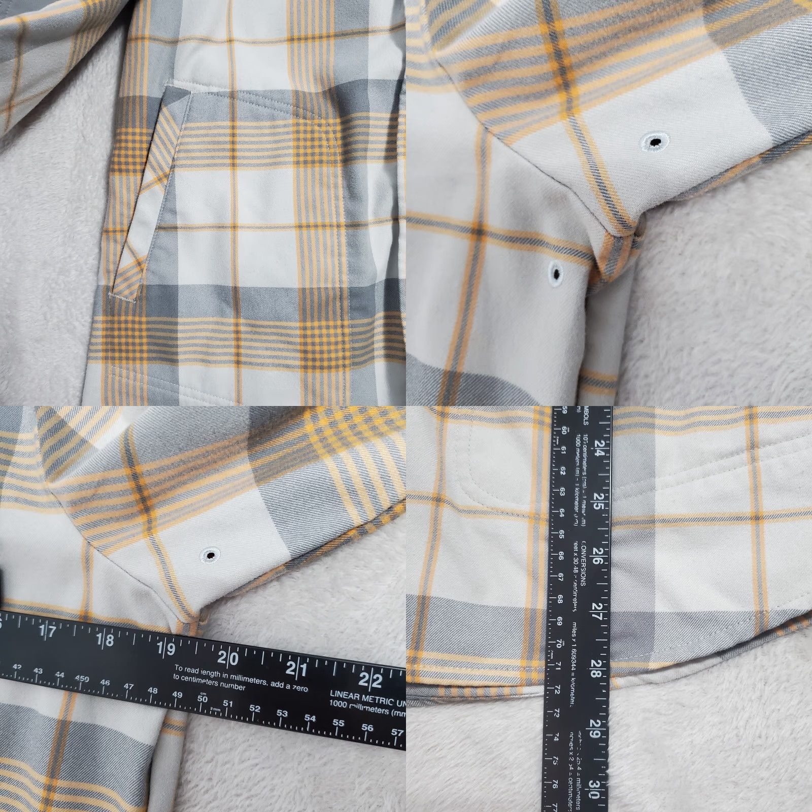 Burton VINTAGE Burton Shirt Women S Plaid Grace Performance Flannel Snap Front Top Outdoor FLAW Size S / US 4 / IT 40 - 8 Thumbnail