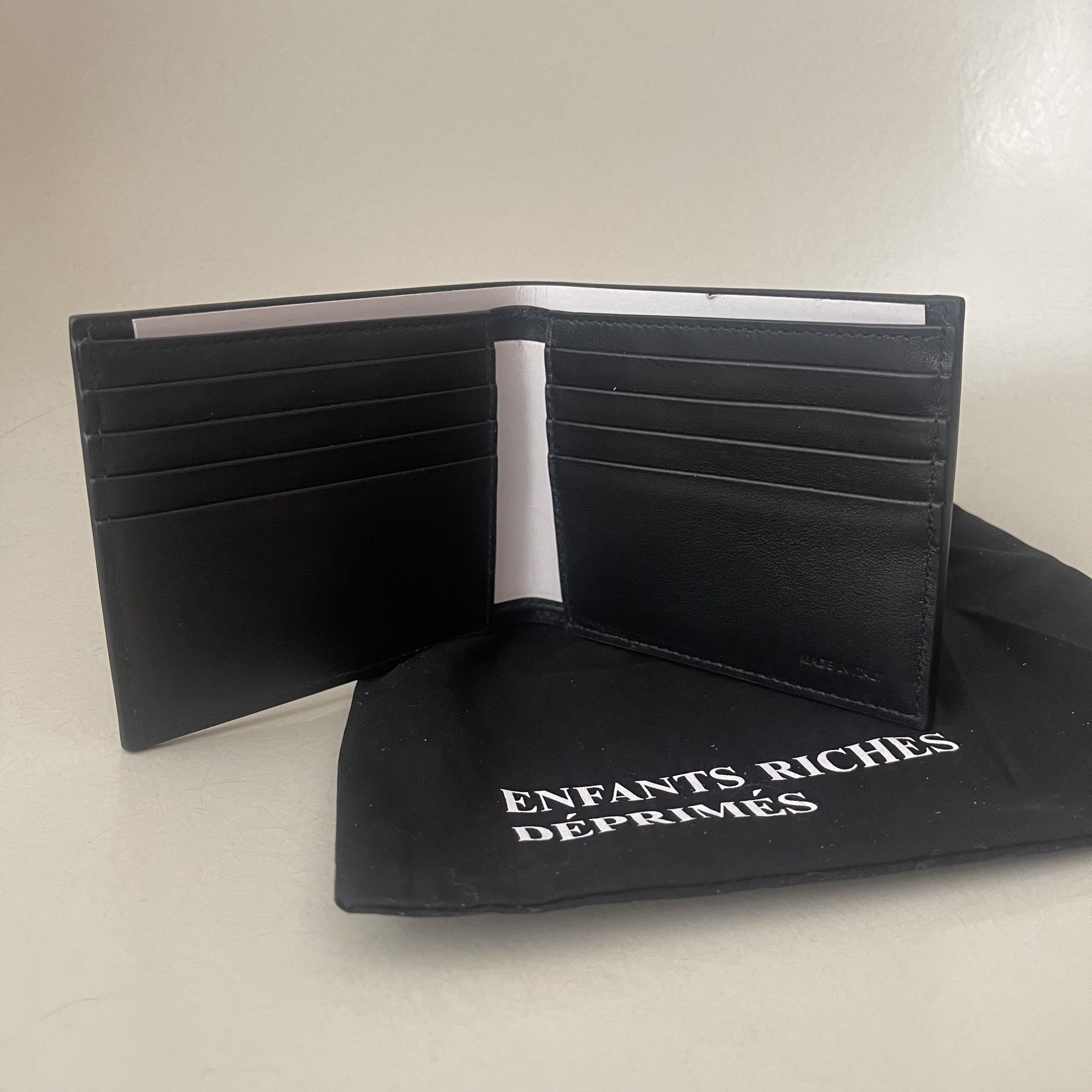 Enfants Riches Deprimes Logo Leather Billfold Wallet NEW Size ONE SIZE - 10 Thumbnail