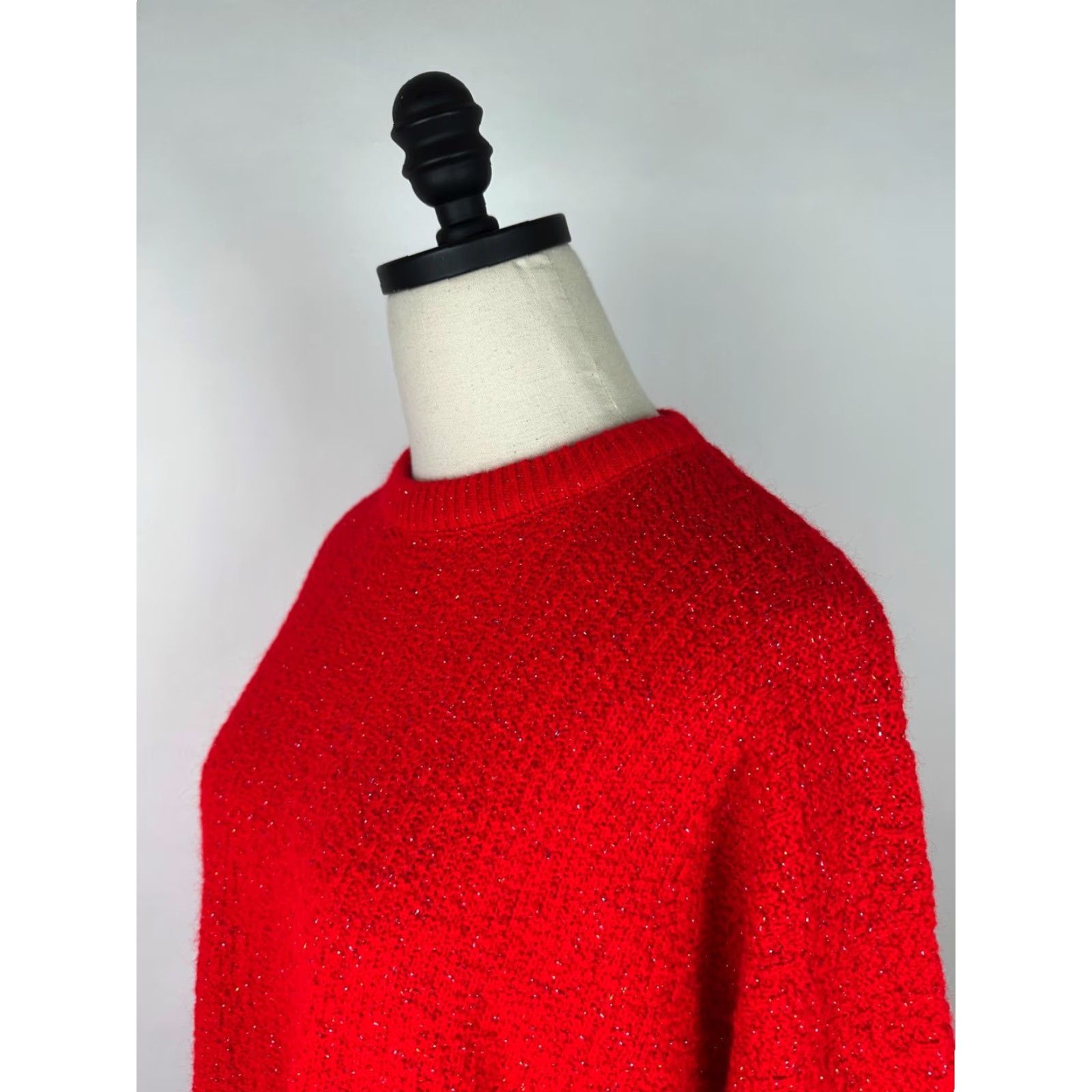 Vintage VINTAGE Miss Scotch English Sweater Womens XL Red Christmas 80s Pullover Knits Size XL / US 12-14 / IT 48-50 - 7 Thumbnail