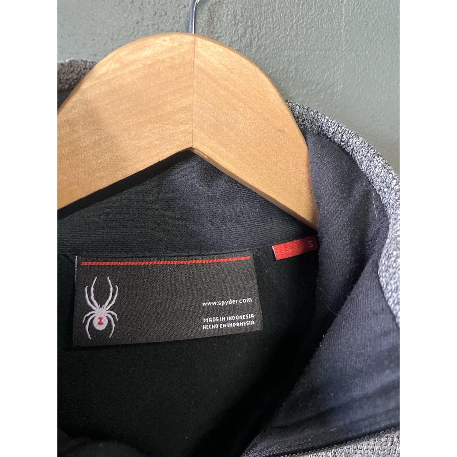Spyder Spyder Womens Gray Fleece Full Zip Sweater Size Small Outdoor Shirt Size S / US 4 / IT 40 - 3 Thumbnail