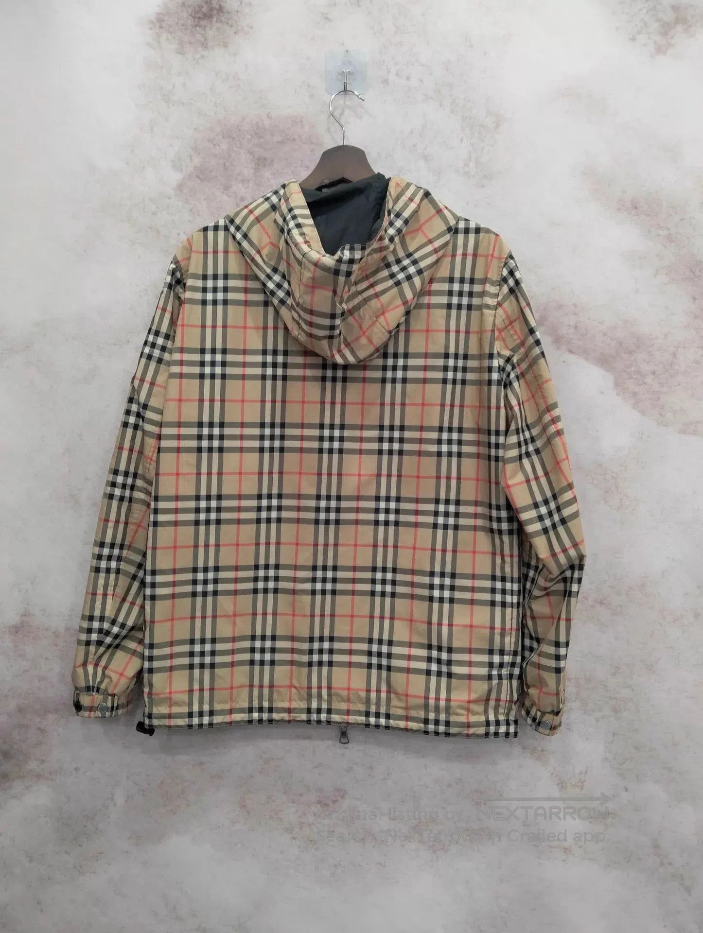 Burberry Plaid Hooded Light Jacket XS. Size US XS / EU 42 / 0 - 2 Thumbnail