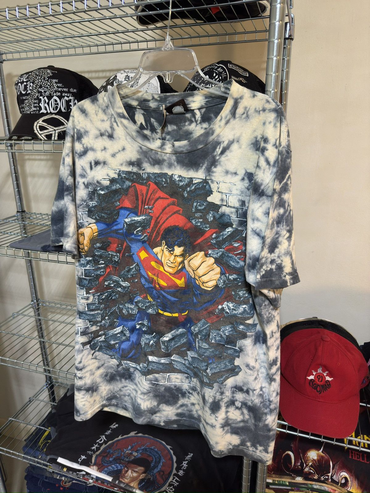 DC Comics Vintage Superman dc comic 1997 t shirt Size US M / EU 48-50 / 2 - 1 Thumbnail