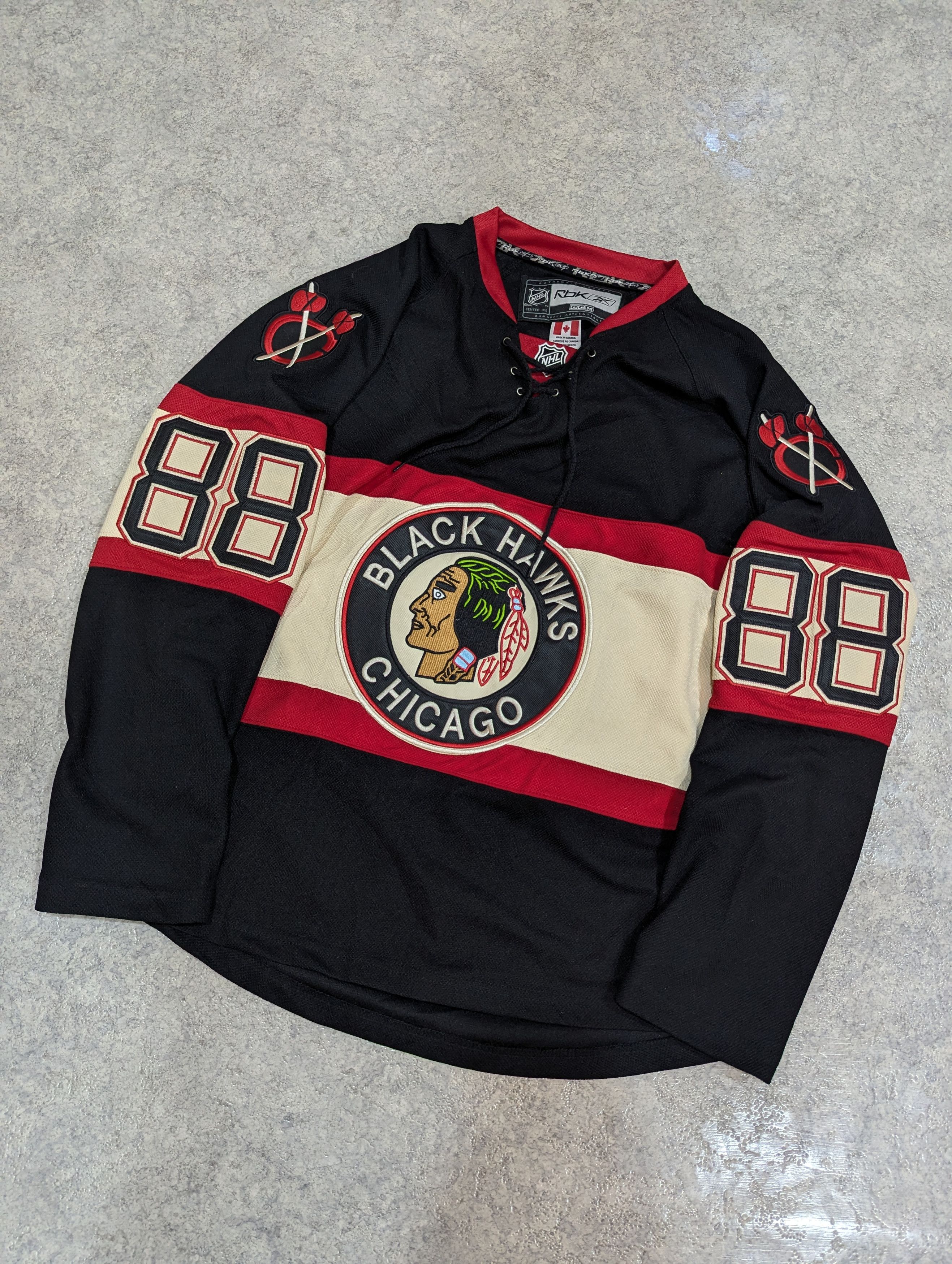 Reebok Patrick Kane x Chicago Blackhawks Black Size US M / EU 48-50 / 2 - 1 Thumbnail