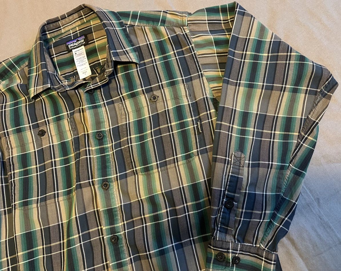 Patagonia Patagonia Button Up Shirt Plaid Outdoors Organic Cotton Size US S / EU 44-46 / 1 - 4 Thumbnail