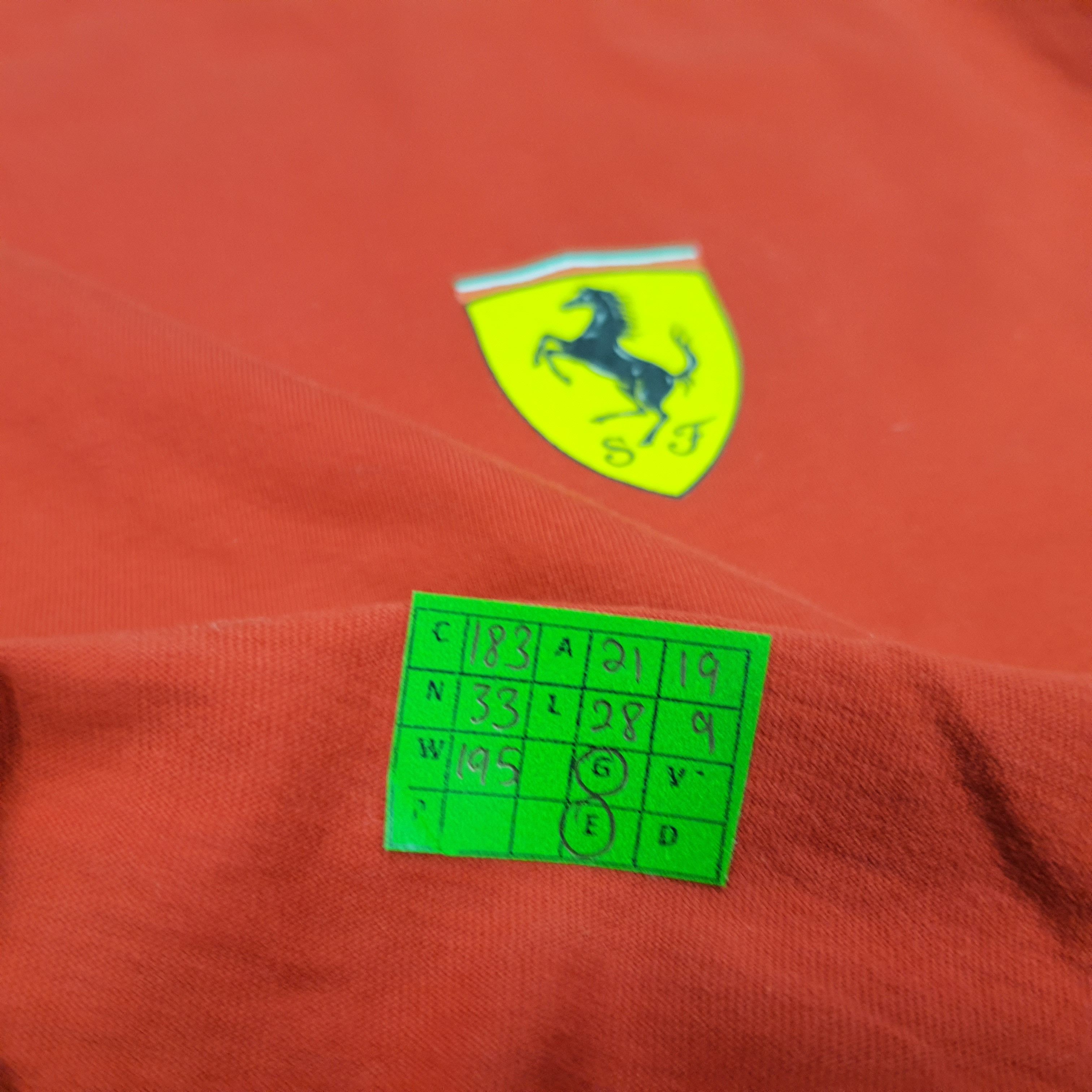 Ferrari × Vintage Vintage F1 Ferrari Racing Motorsports Formula 1 Tshirt Size US L / EU 52-54 / 3 - 7 Thumbnail