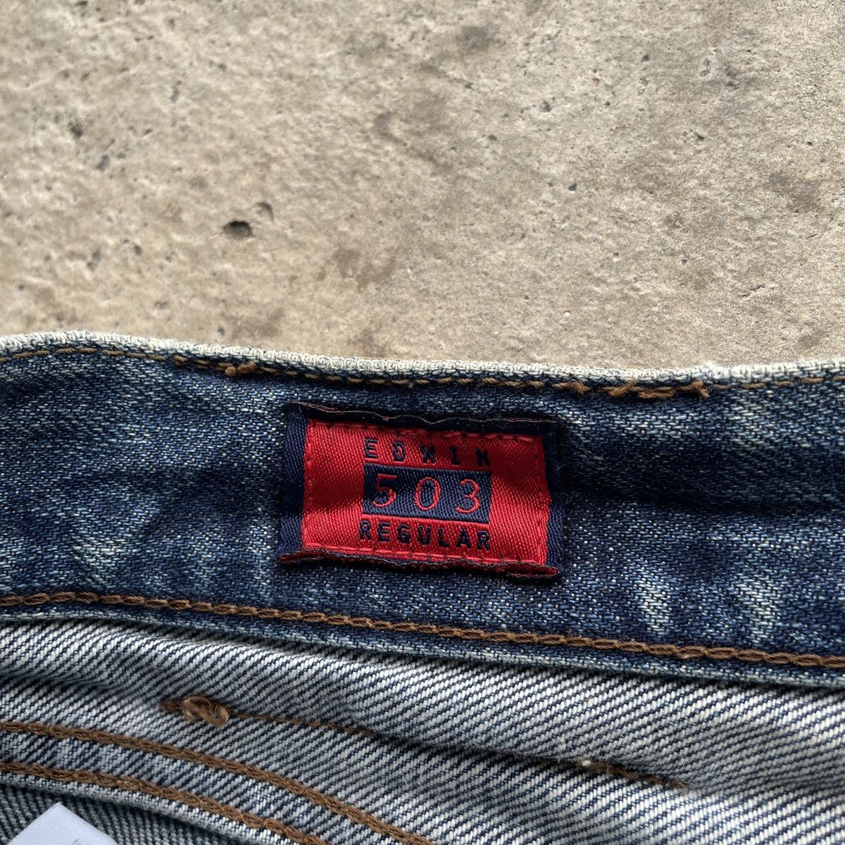 Edwin W30x29💥 Vintage Edwin 503 Faded Denim Jeans Pants Size US 30 / EU 46 - 7 Thumbnail
