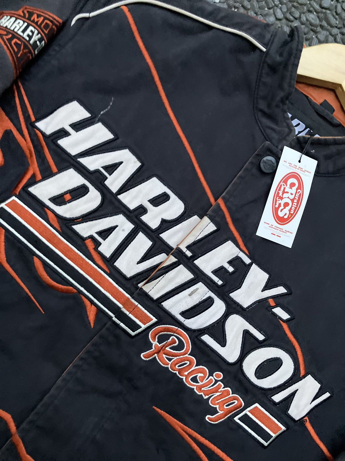 Harley Davidson × Vintage Y2k Harley Davidson Screamin’ Eagle Race Jacket Size US L / EU 52-54 / 3 - 4 Thumbnail