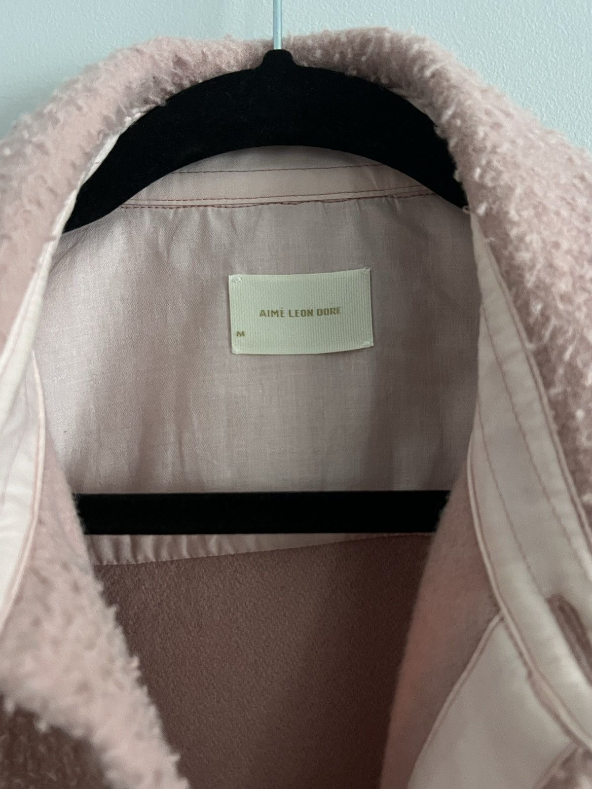 Aime Leon Dore Aime Leon Dore Pink Casentino overshirt Size US M / EU 48-50 / 2 - 2 Thumbnail