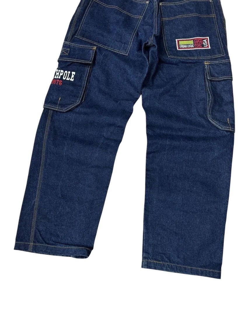 Rap Tees × Southpole × Vintage Vintage SouthPole Rap Baggy Y2K Jeans Size US 33 - 3 Thumbnail
