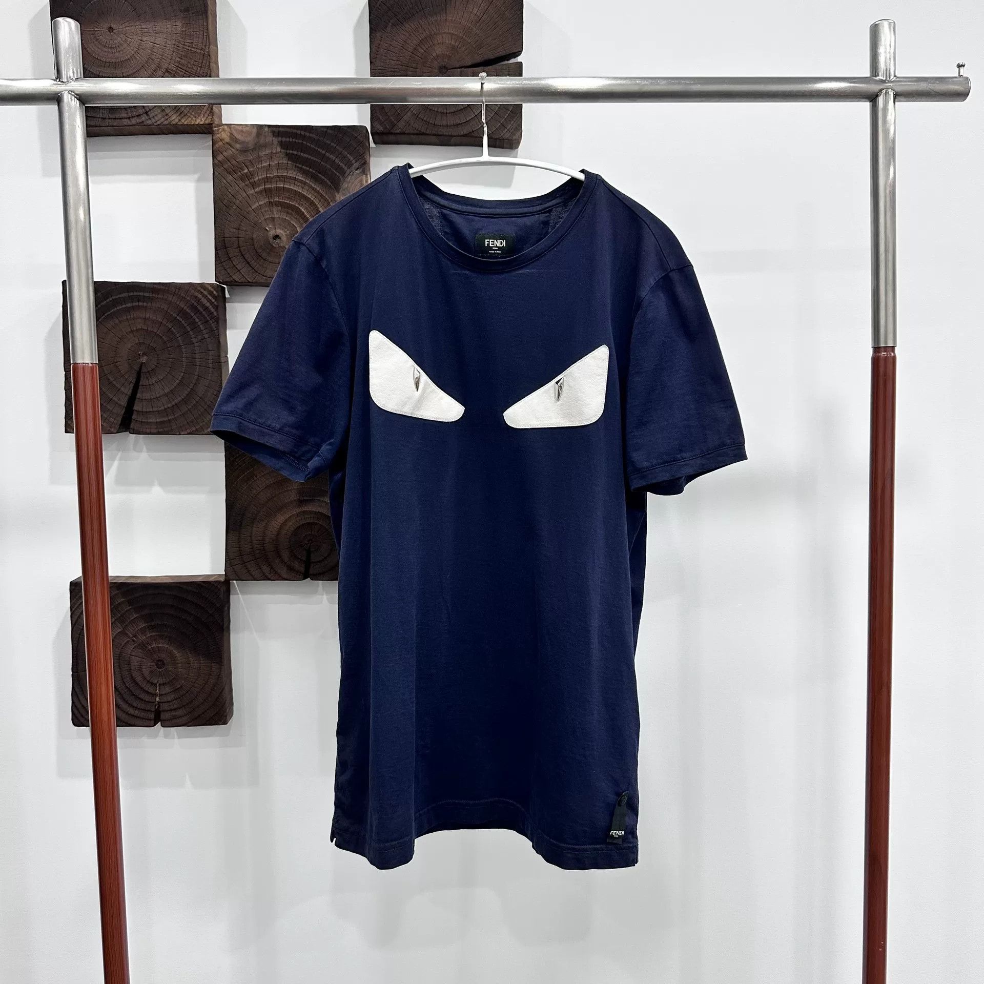 Fendi Fendi black bag bugs zip mouth t-shirt | Grailed