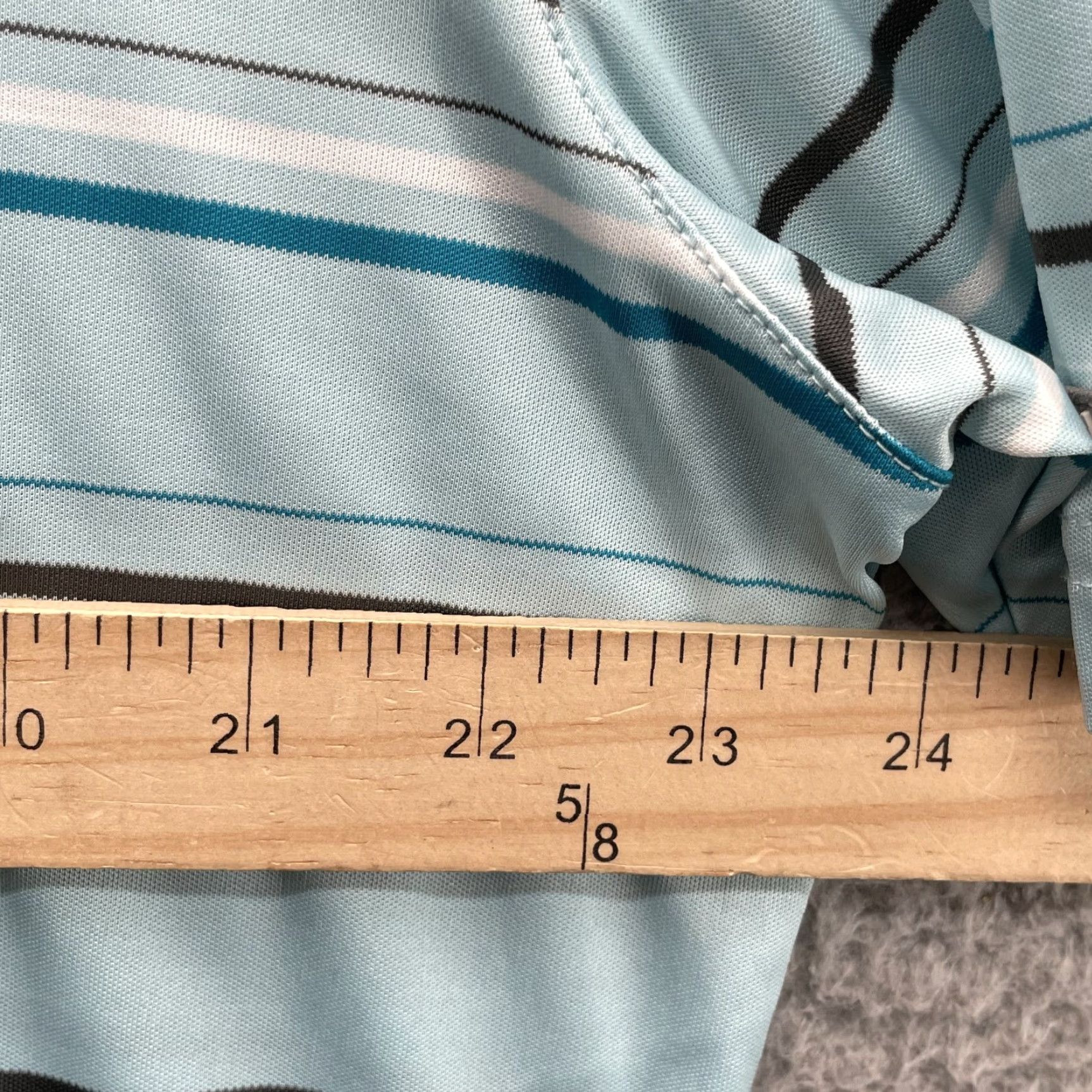Vintage Ashworth Golf Polo Shirt Men's Large Performance 90's Office Outdoor Sportswear Blue Size US L / EU 52-54 / 3 - 6 Thumbnail