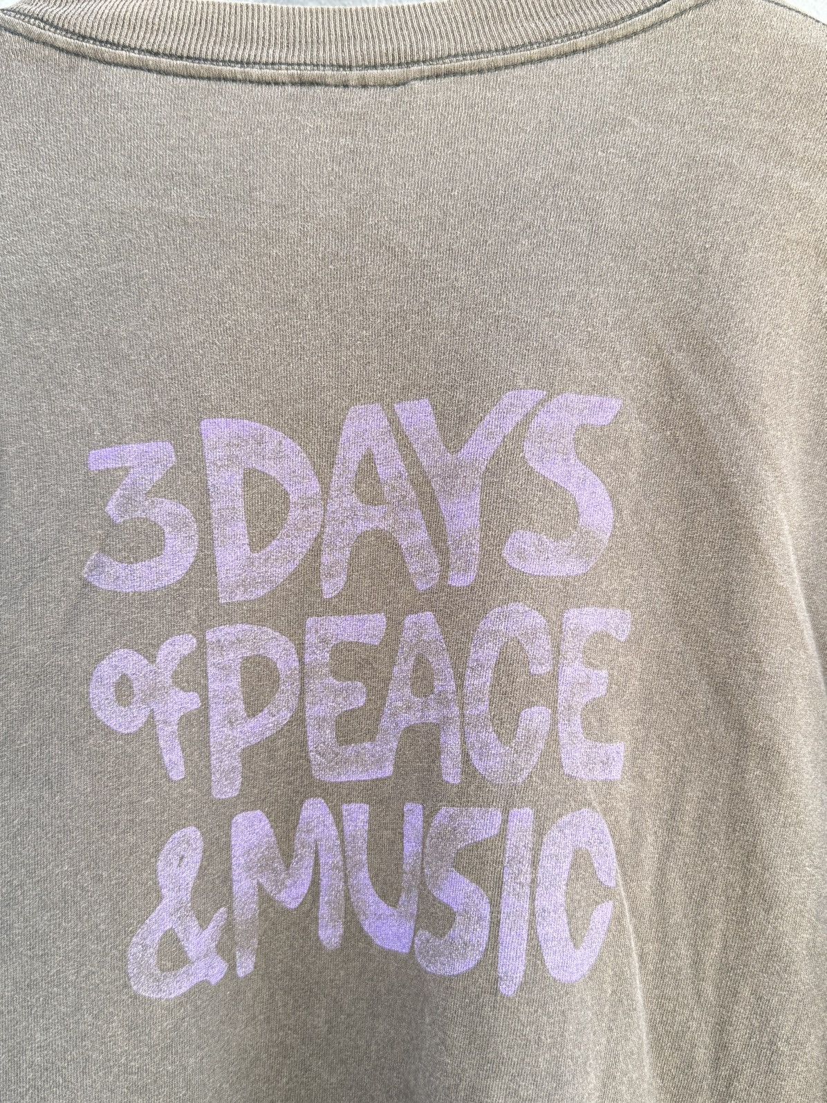 Band Tees Thrashed Vintage 90s Woodstock Festival Sun Faded Grunge Tee Size US L / EU 52-54 / 3 - 9 Thumbnail