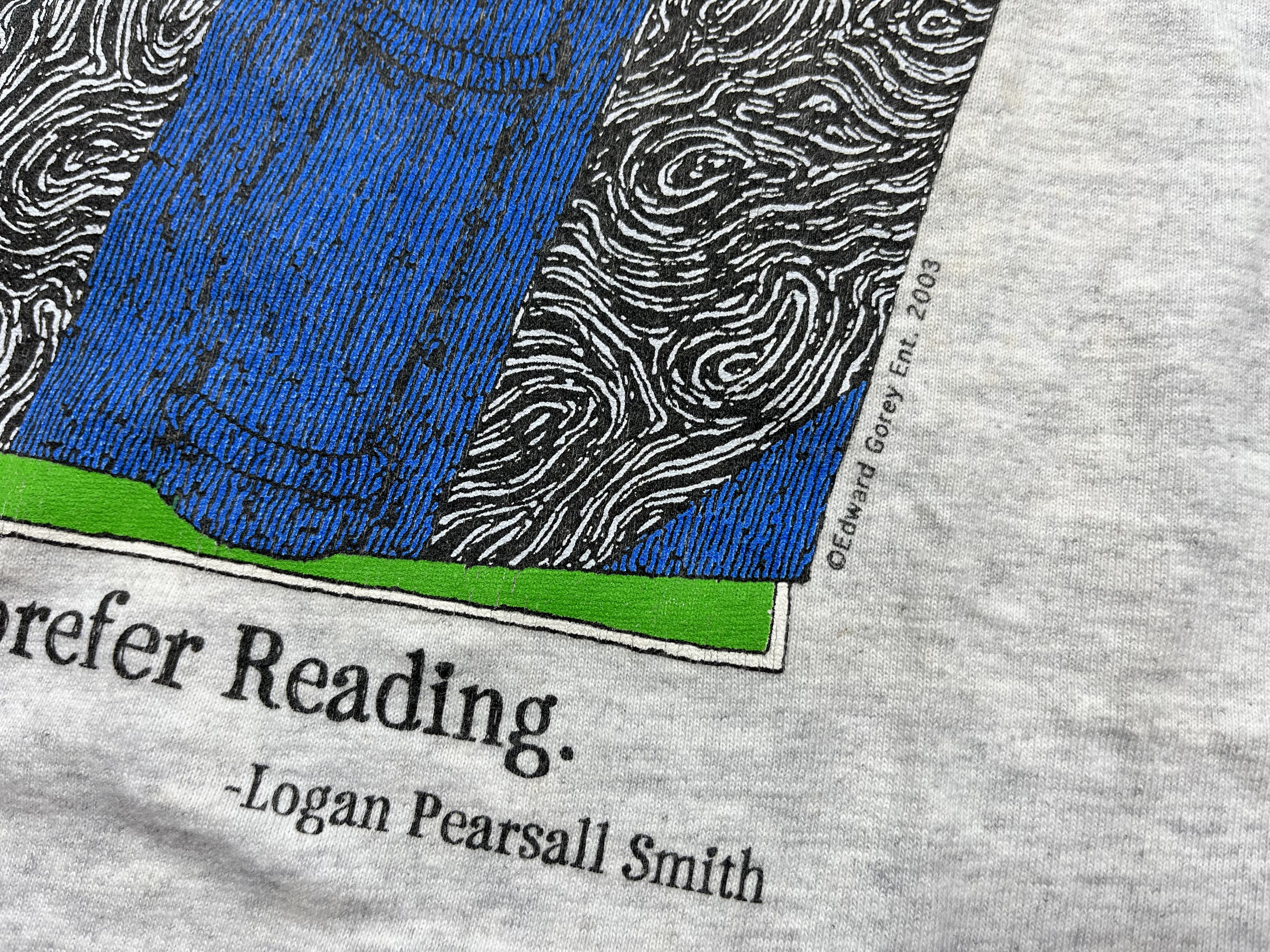 Art Comes First × Vintage Vintage 00s 2003 Logan Pearsall Smith (Essayist Philosophy) Size US S / EU 44-46 / 1 - 3 Thumbnail