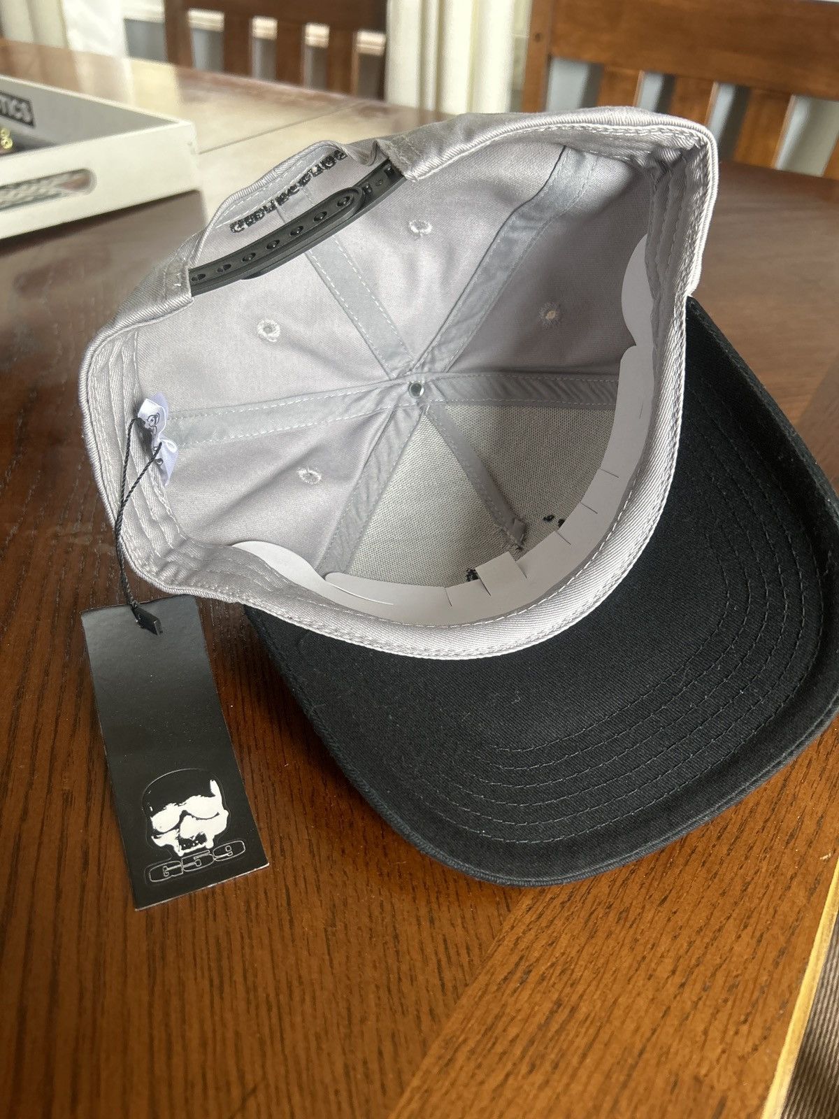 G59 Records G59 Embroidered Logo Hat - Grey and Black Snapback Size ONE SIZE - 6 Thumbnail