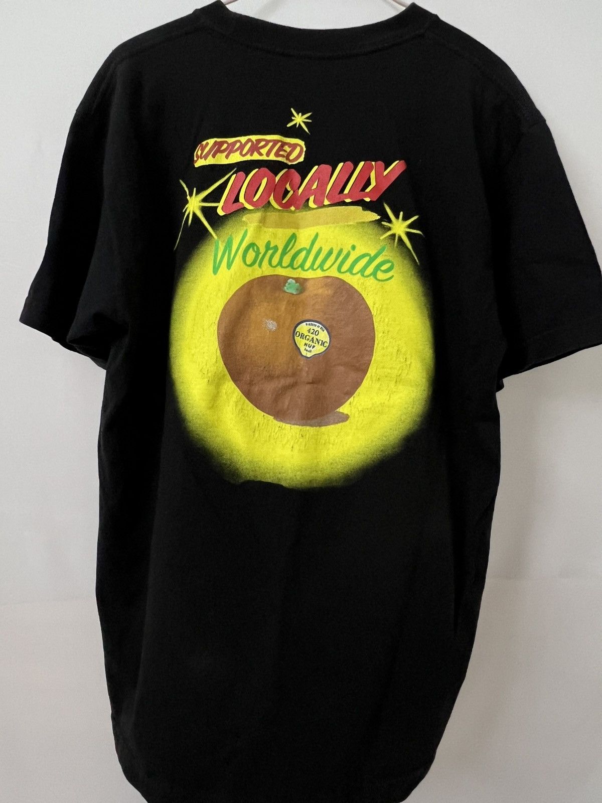 Other HUF Worldwide Graphic Tee Size US M / EU 48-50 / 2 - 2 Thumbnail