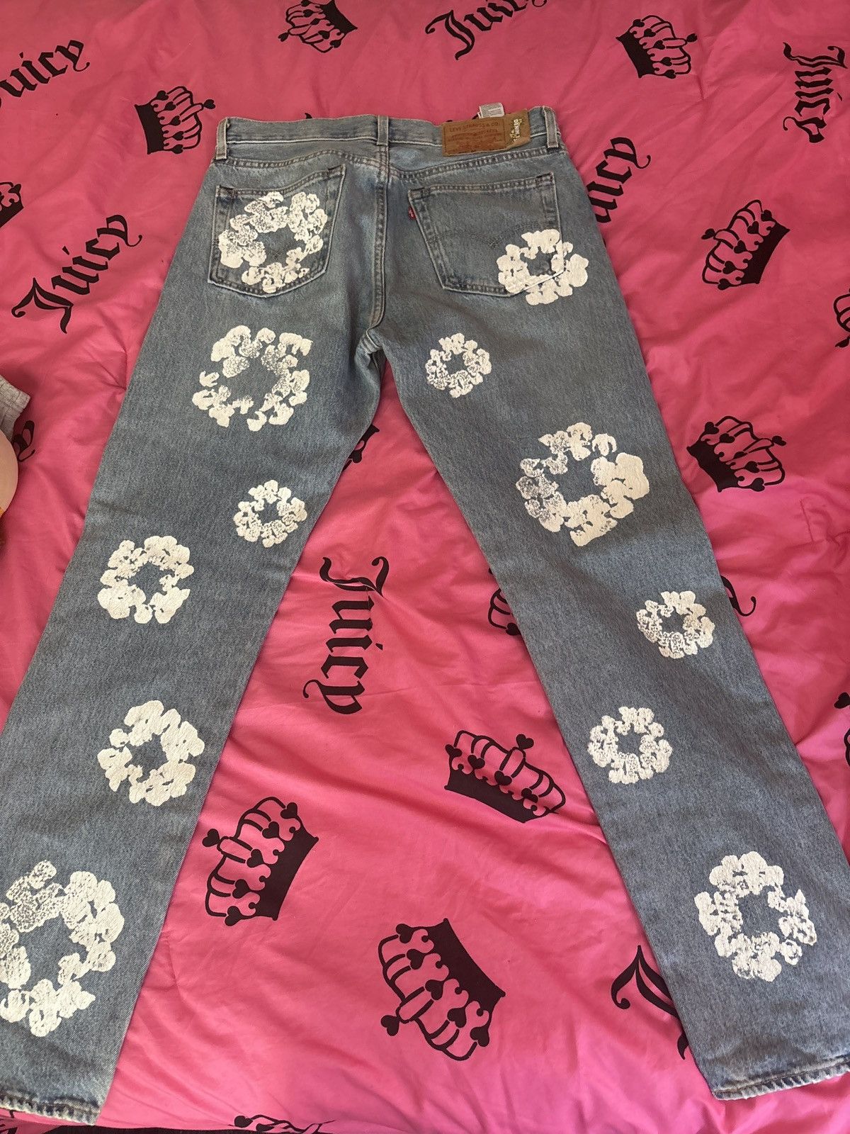 DENIM TEARS denim tear jeans Size US 33 - 7 Thumbnail