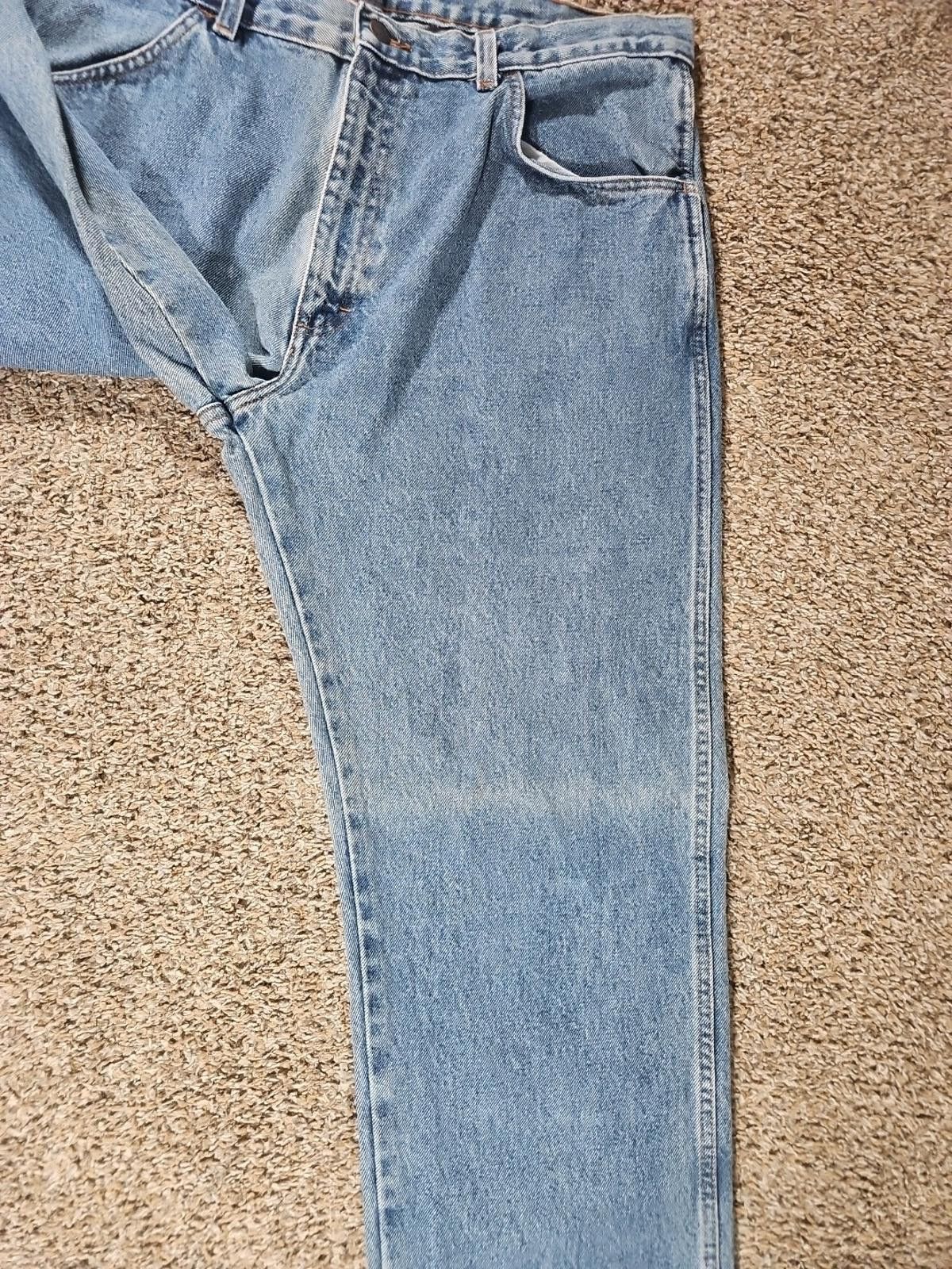 Rustler Rustler 38x30 Straight Blue Jeans Size US 38 / EU 54 - 5 Thumbnail