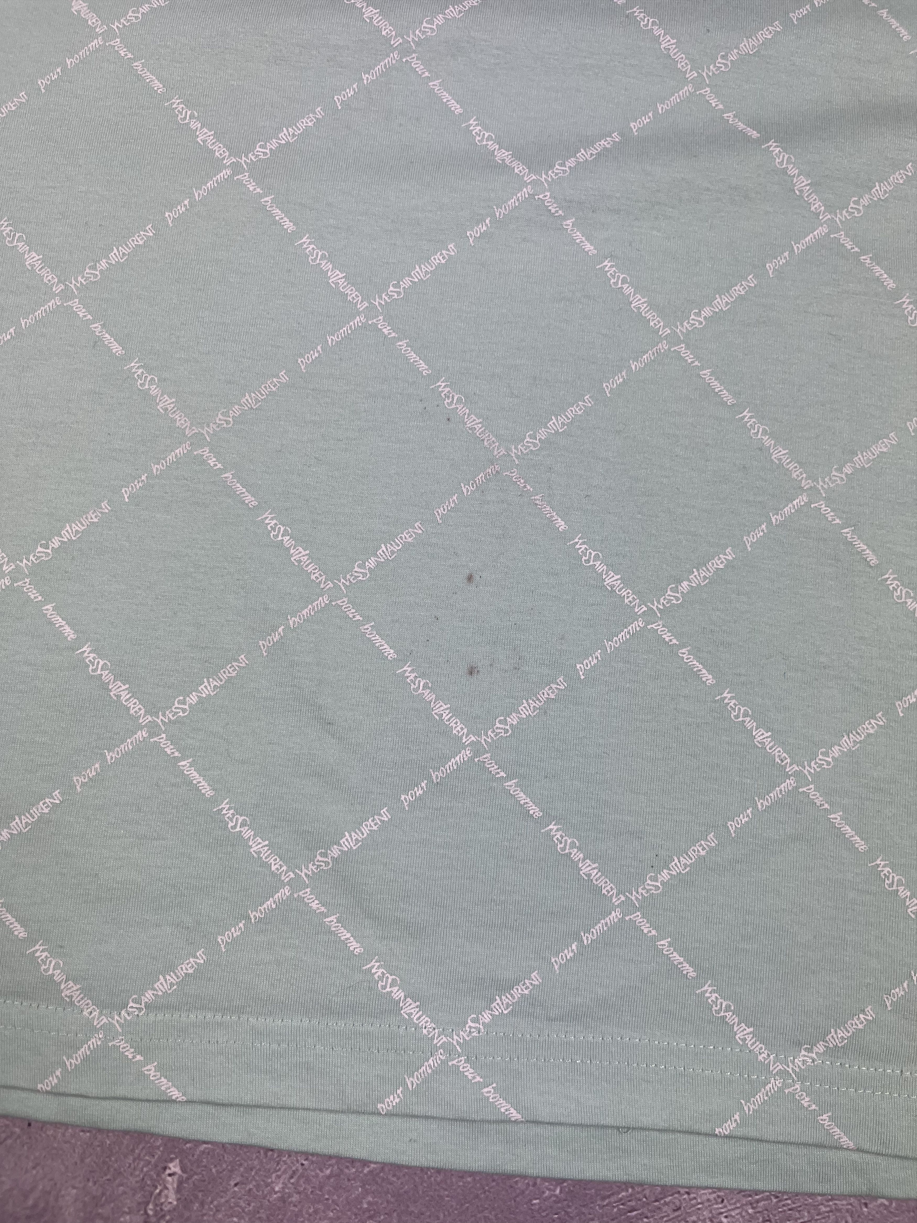 Yves Saint Laurent Vintage Yves Saint Laurent YSL Y2K Monogram T-Shirt Green Size US S / EU 44-46 / 1 - 4 Thumbnail