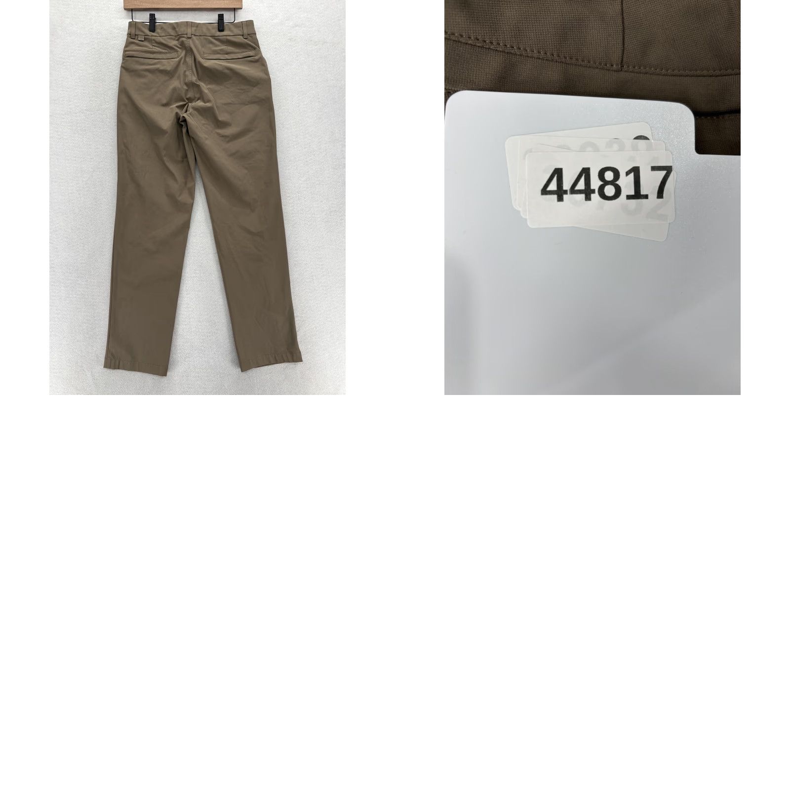 Vintage VRST Limitless Pants Mens 30x30 Chino Straight Leg Brown Beige Stretch Fabric Pockets Zip Fly Regular Inseam 30 Mens Clothing Size US 30 / EU 46 - 9 Thumbnail