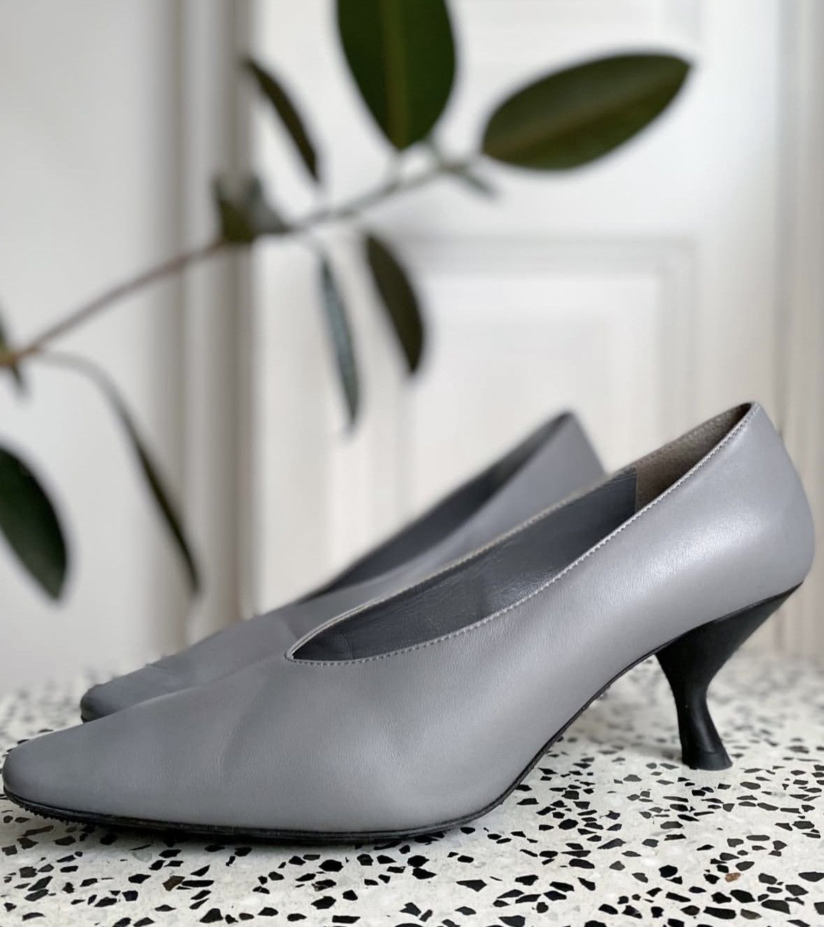 Prada Prada leather heels Size US 7 / IT 37 - 2 Thumbnail