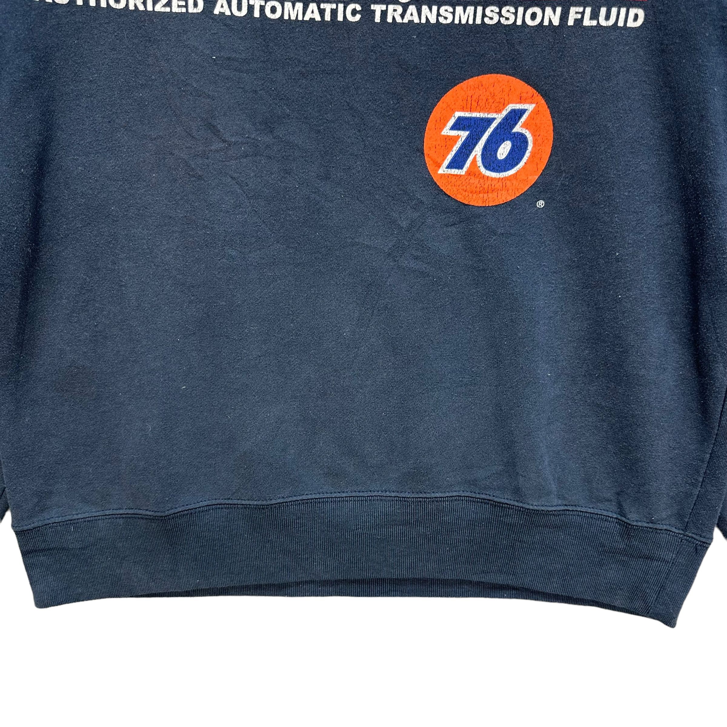 Vintage 76 LUBRICANTS Racing Big Logo Crewneck Sweatshirt #A5-0130 Size US M / EU 48-50 / 2 - 4 Thumbnail