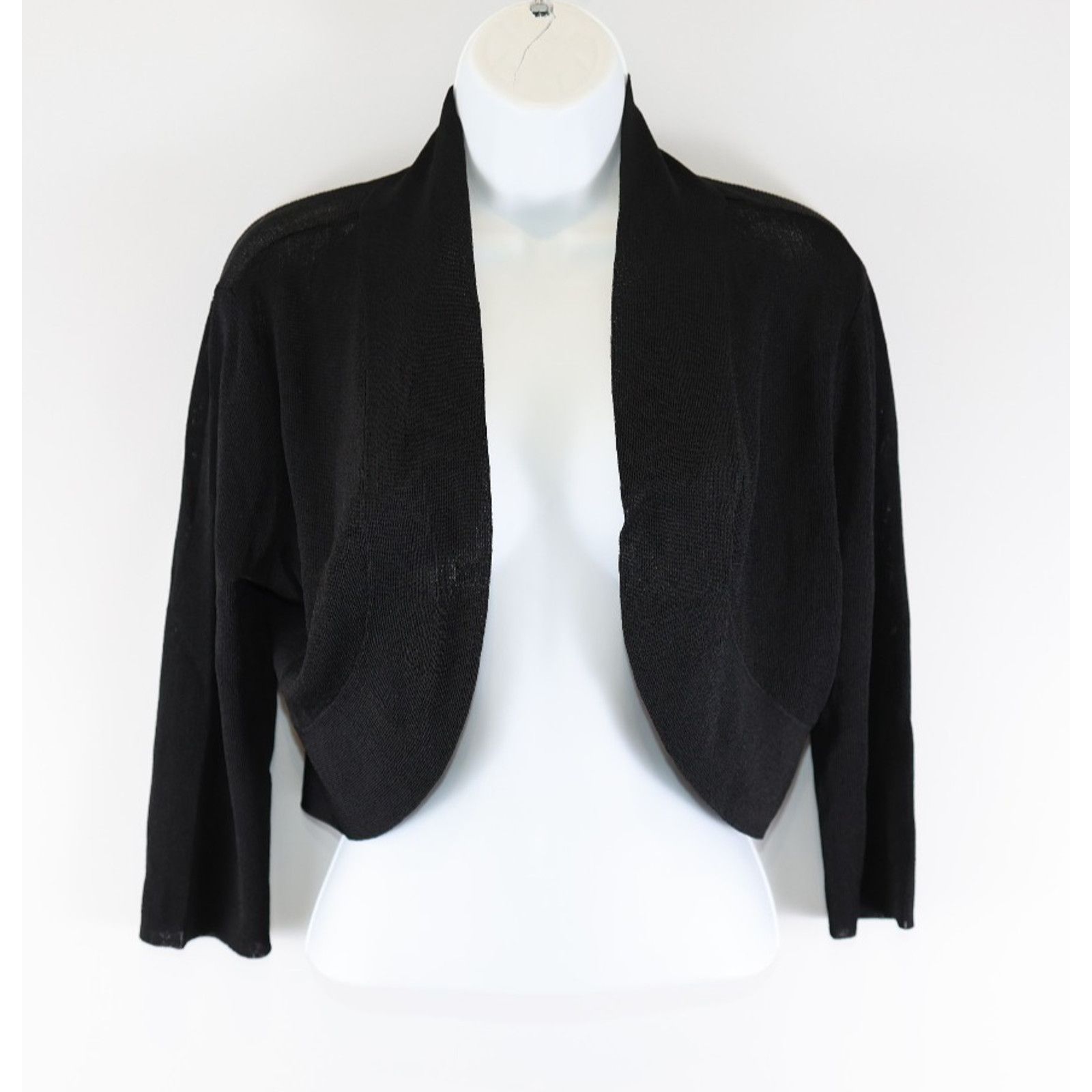Eileen Fisher EILEEN FISHER Knit Cropped Bolero Shrug Jacket-Blouse Sz S Size S / US 4 / IT 40 - 1 Thumbnail