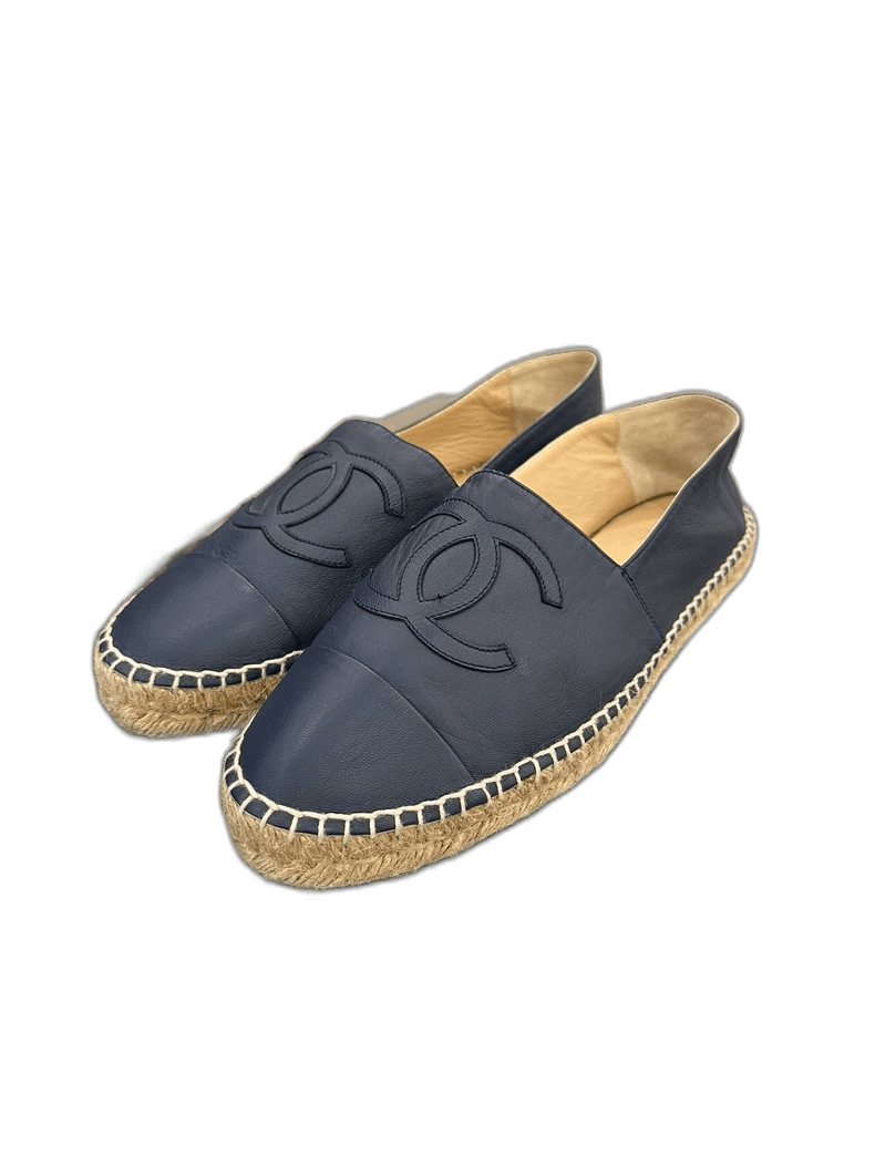 Blue Chanel Fisherman Shoes for Men -2505