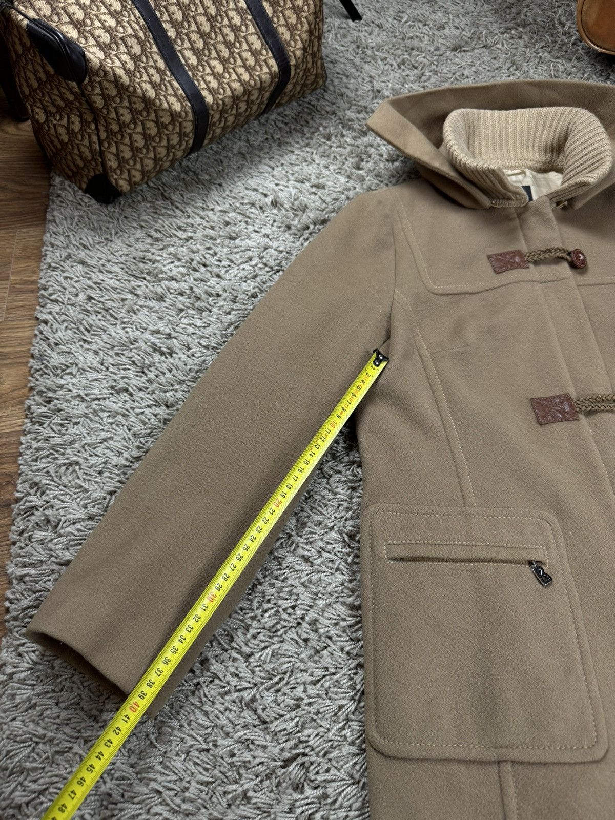Bogner Wool alpaka coat Bogner original streetwear luxury item Size L / US 10 / IT 46 - 8 Thumbnail