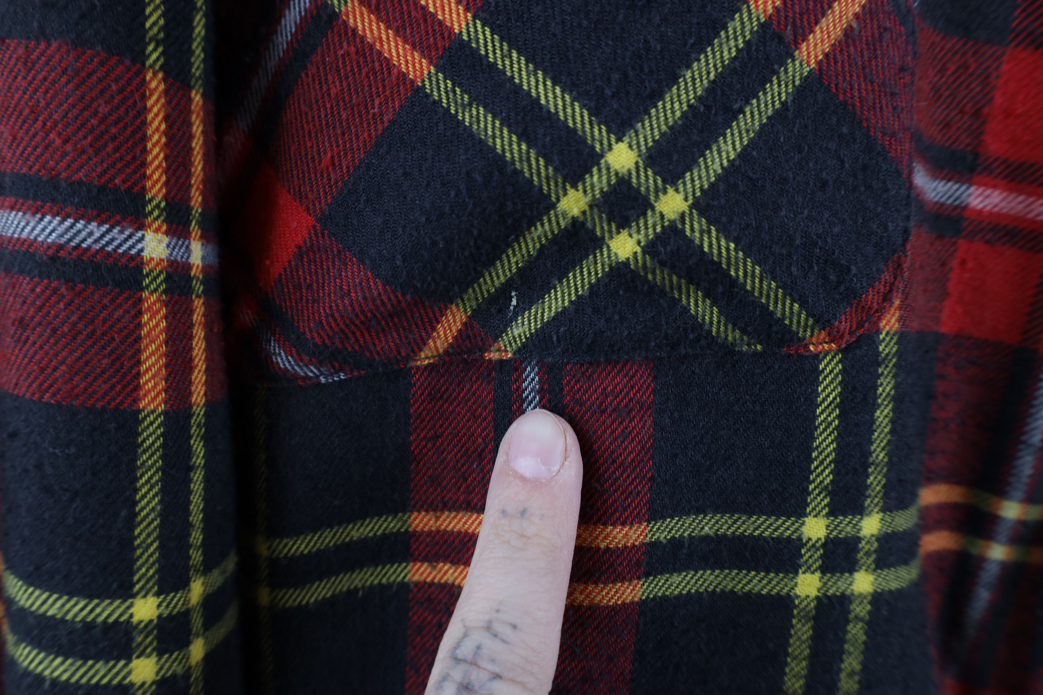 Vintage Vintage 90s Streetwear Quilted Flannel Button Shirt Jacket Size US M / EU 48-50 / 2 - 4 Thumbnail