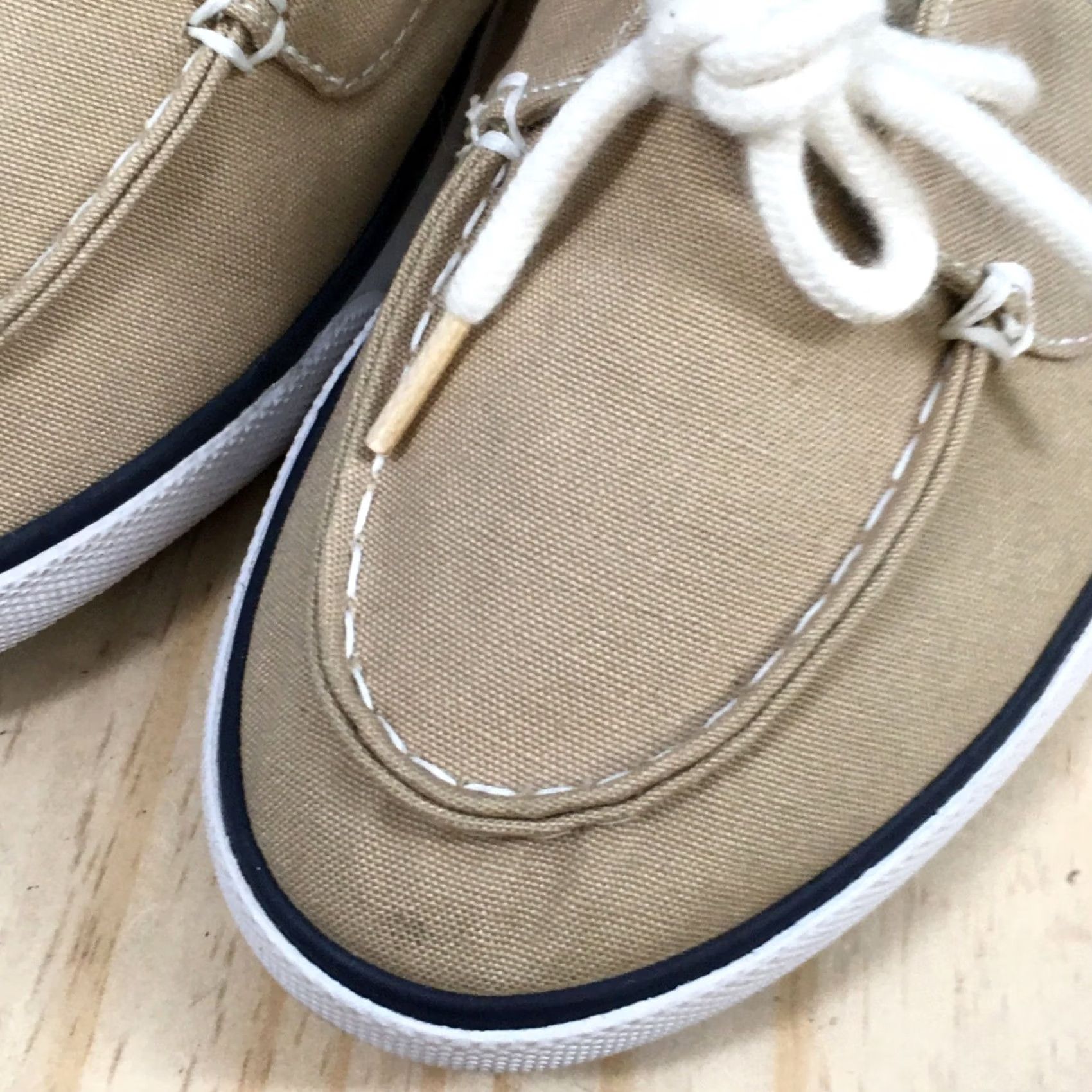 Nautica Nautica Shoes Womens 7.5 Pinecrest Boat Beige Slip On Moc Toe Low Top Casual Shoe Mens/ Womens Size M / US 6-8 / IT 42-44 - 6 Thumbnail