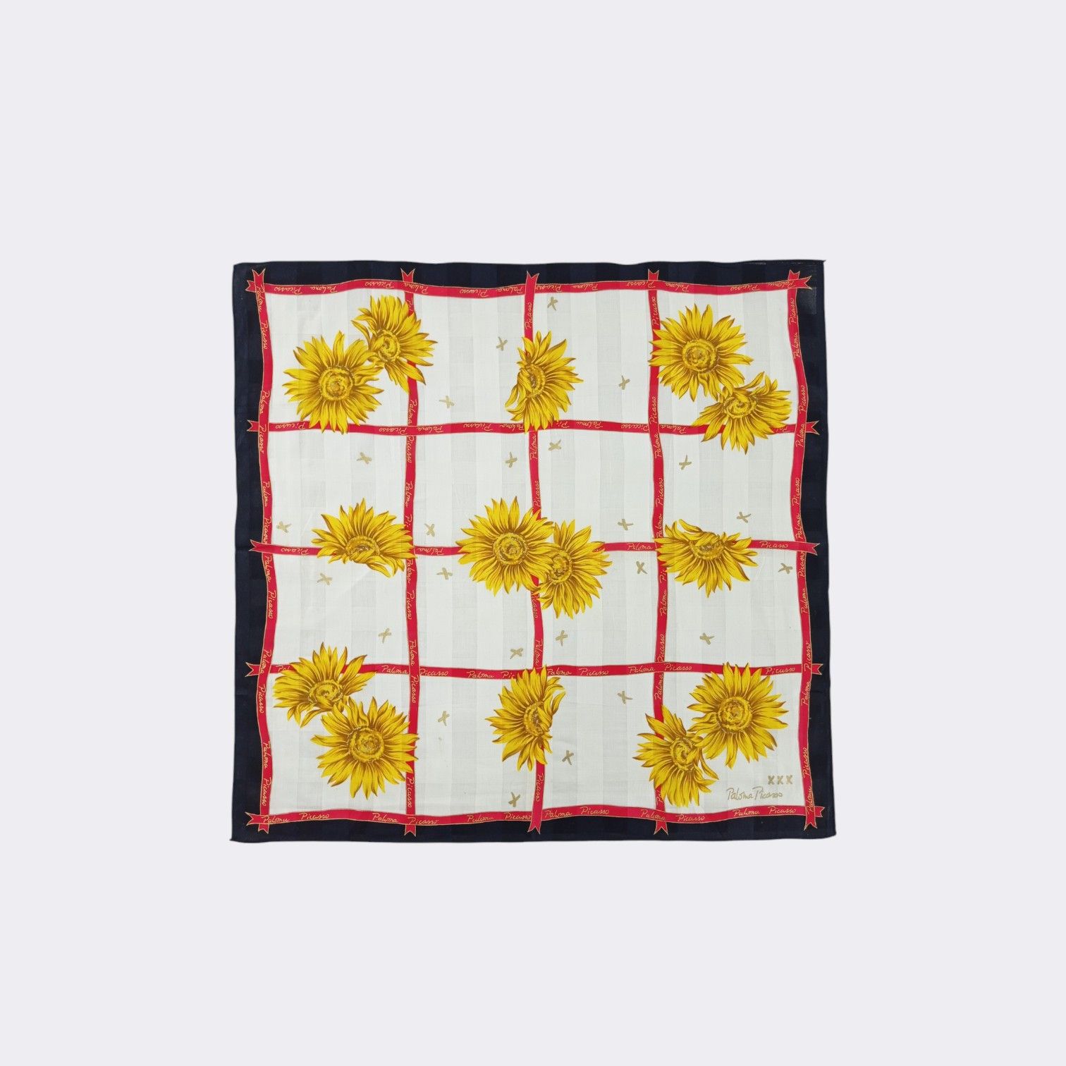 Paloma Picasso Vintage Paloma Picasso Handkerchief Neckerchief H052I Size ONE SIZE - 1 Thumbnail