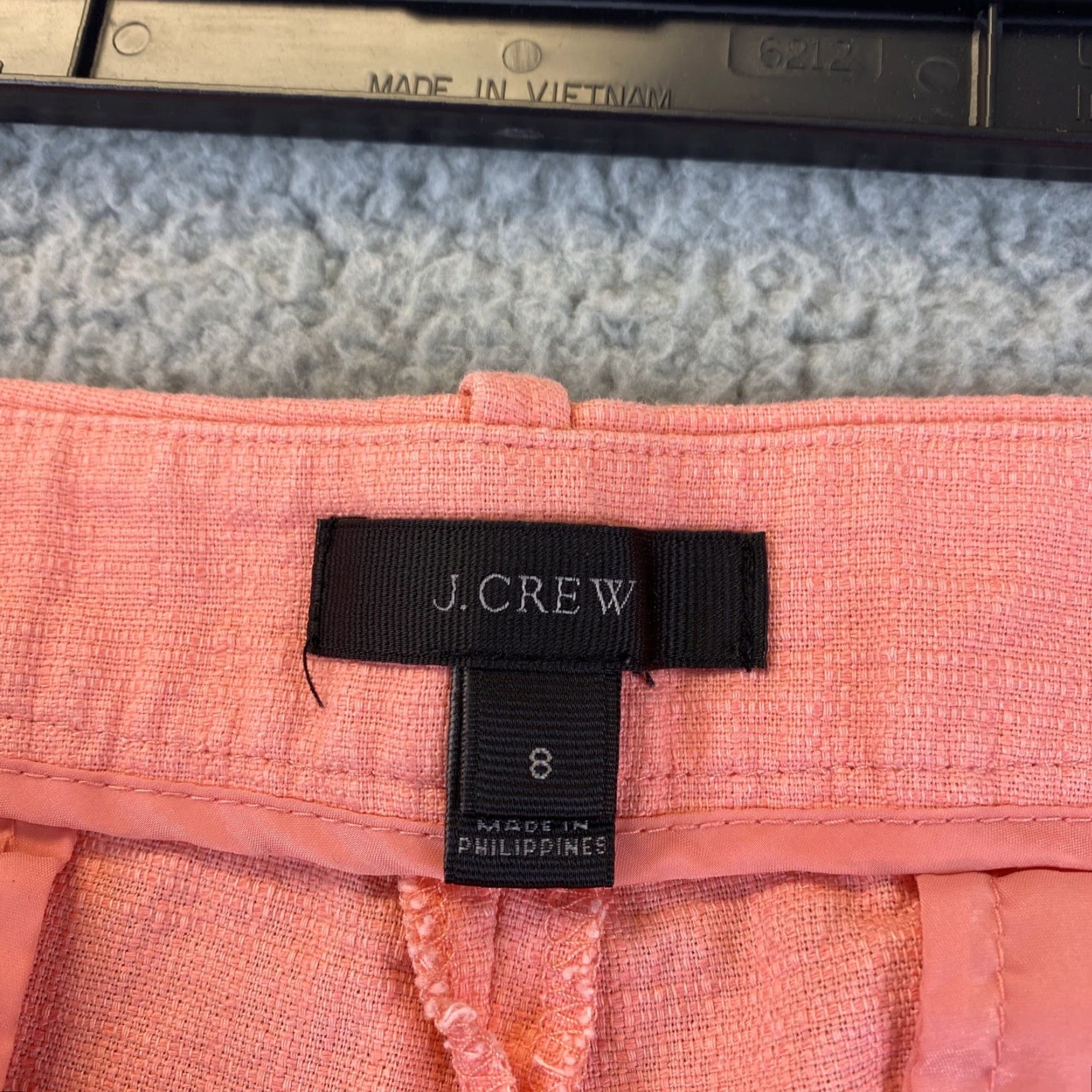J.Crew J.CREW Coral Shorts Chino CLASSIC FIT MID RISE 100% COTTON SZ 8 3 in Inseam 4-Pocket Women Size 30" / US 8 / IT 44 - 4 Thumbnail