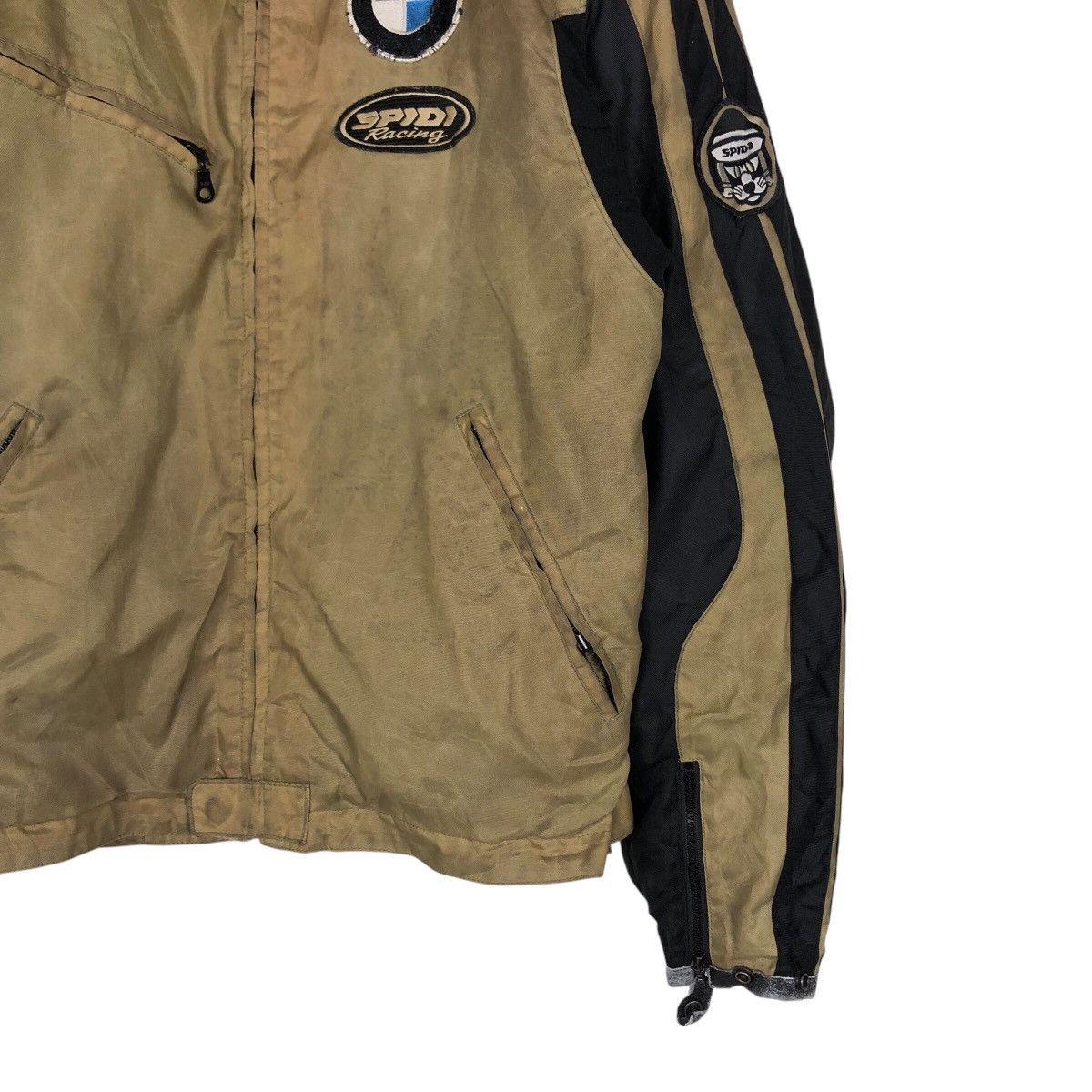 Hein Gericke 📌Vintage Spidi Racing Biker Jacket Bmw Patch Big Logo Size US XL / EU 56 / 4 - 6 Thumbnail